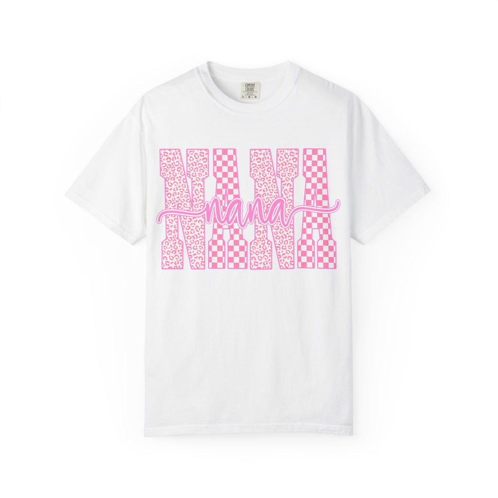 Grandma Script Checkerboard T-Shirt