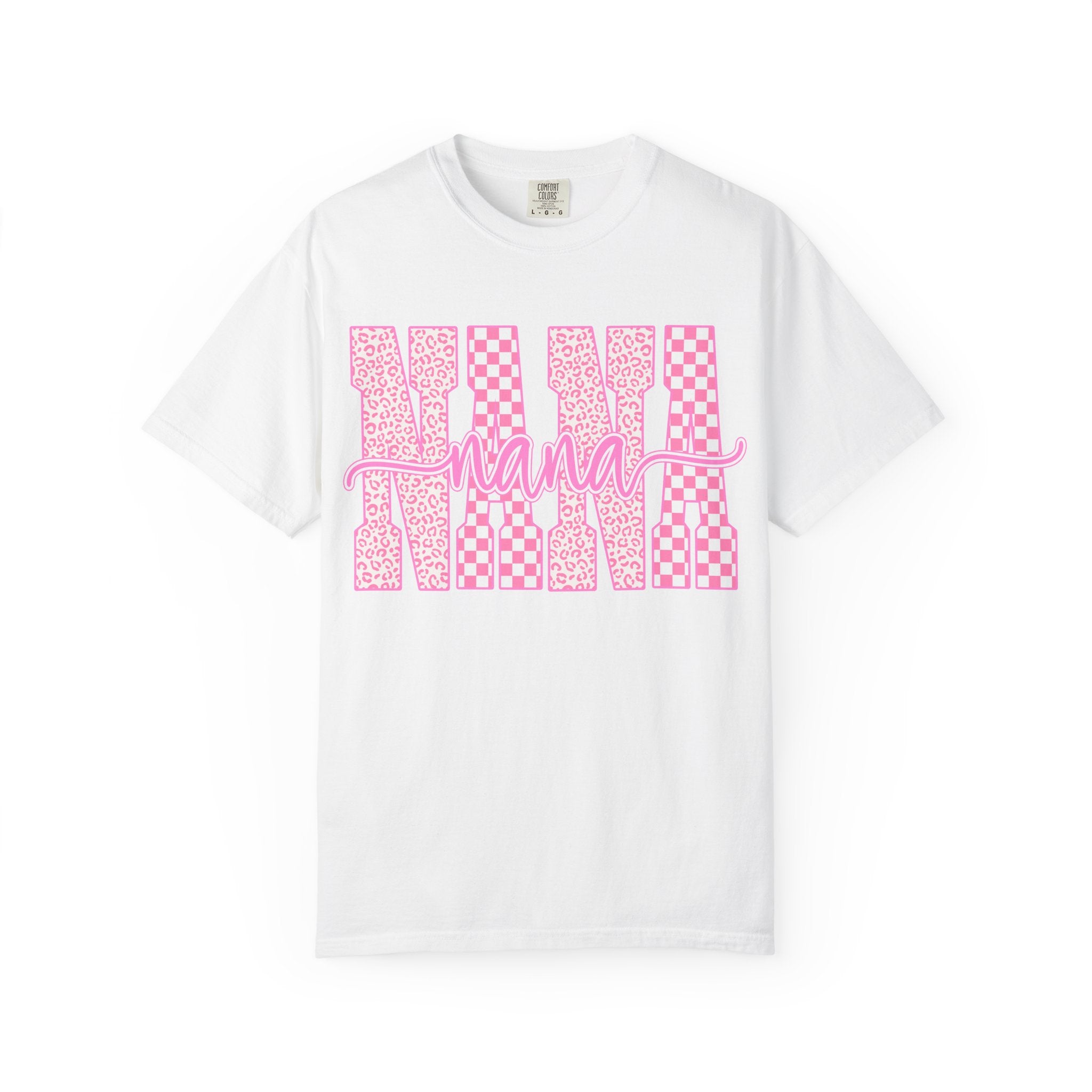 Grandma Script Checkerboard T-Shirt