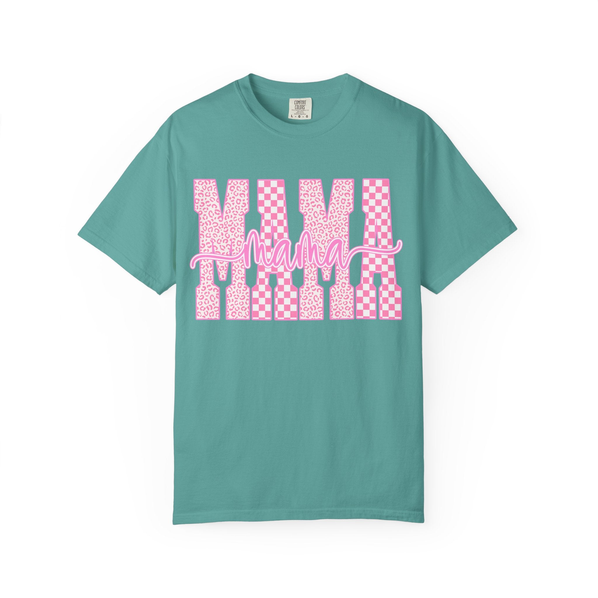 Hawaii Pink Checkerboard Graphic T-Shirt