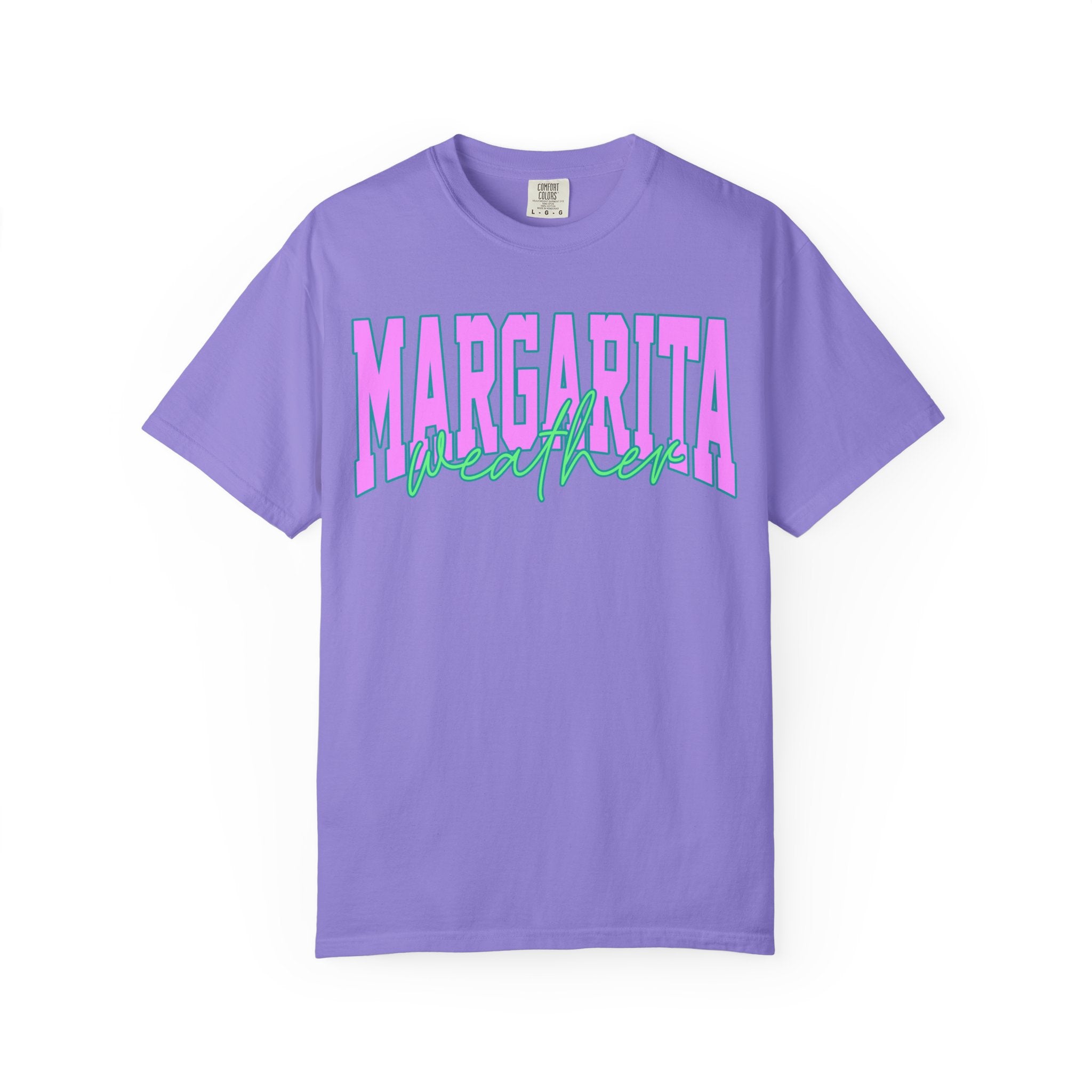 Margarita Weather T-Shirt — Retro Beach Cocktail Tee