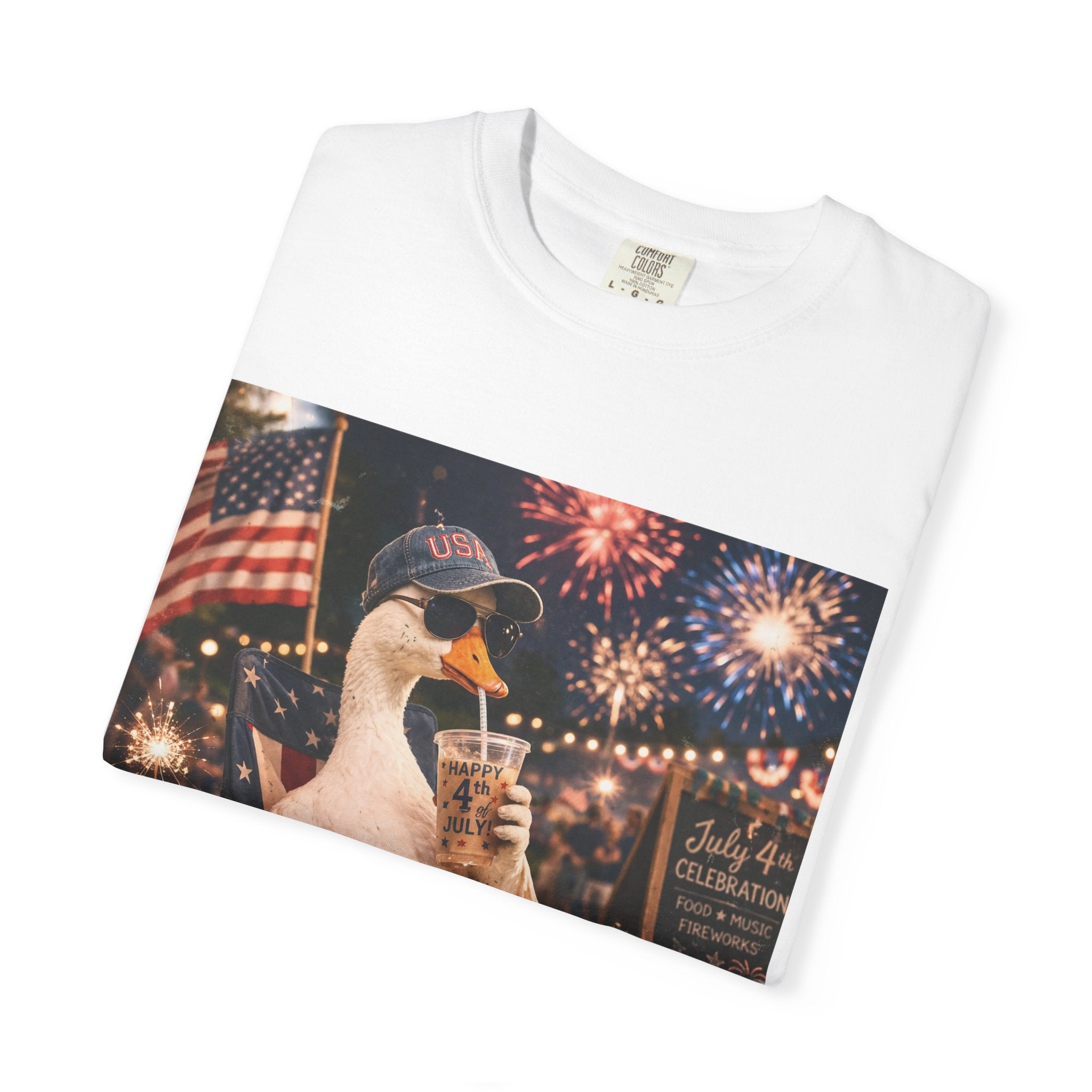 Patriotic Seagull Tshirt