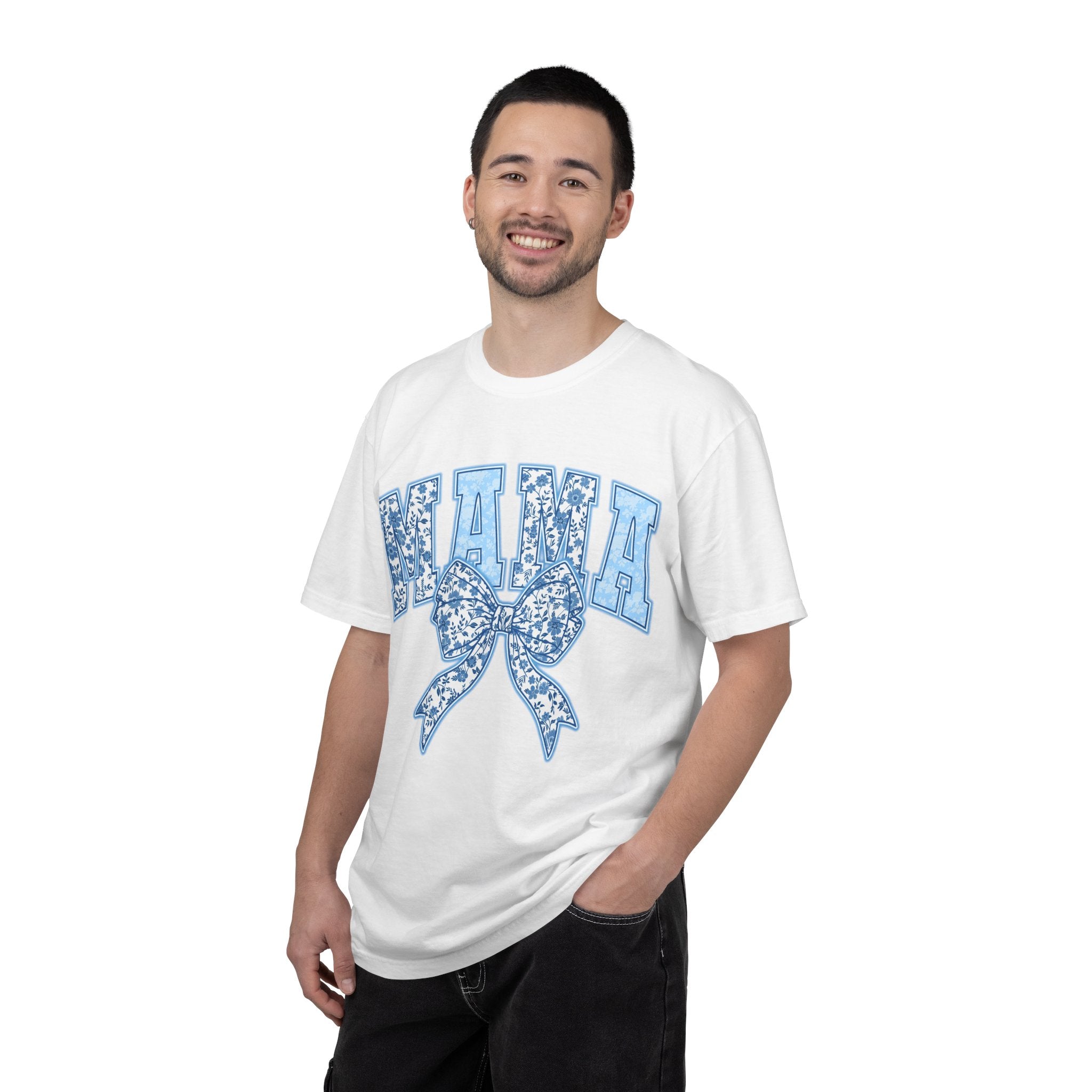 Comfort colors Mama Blue Tshirt