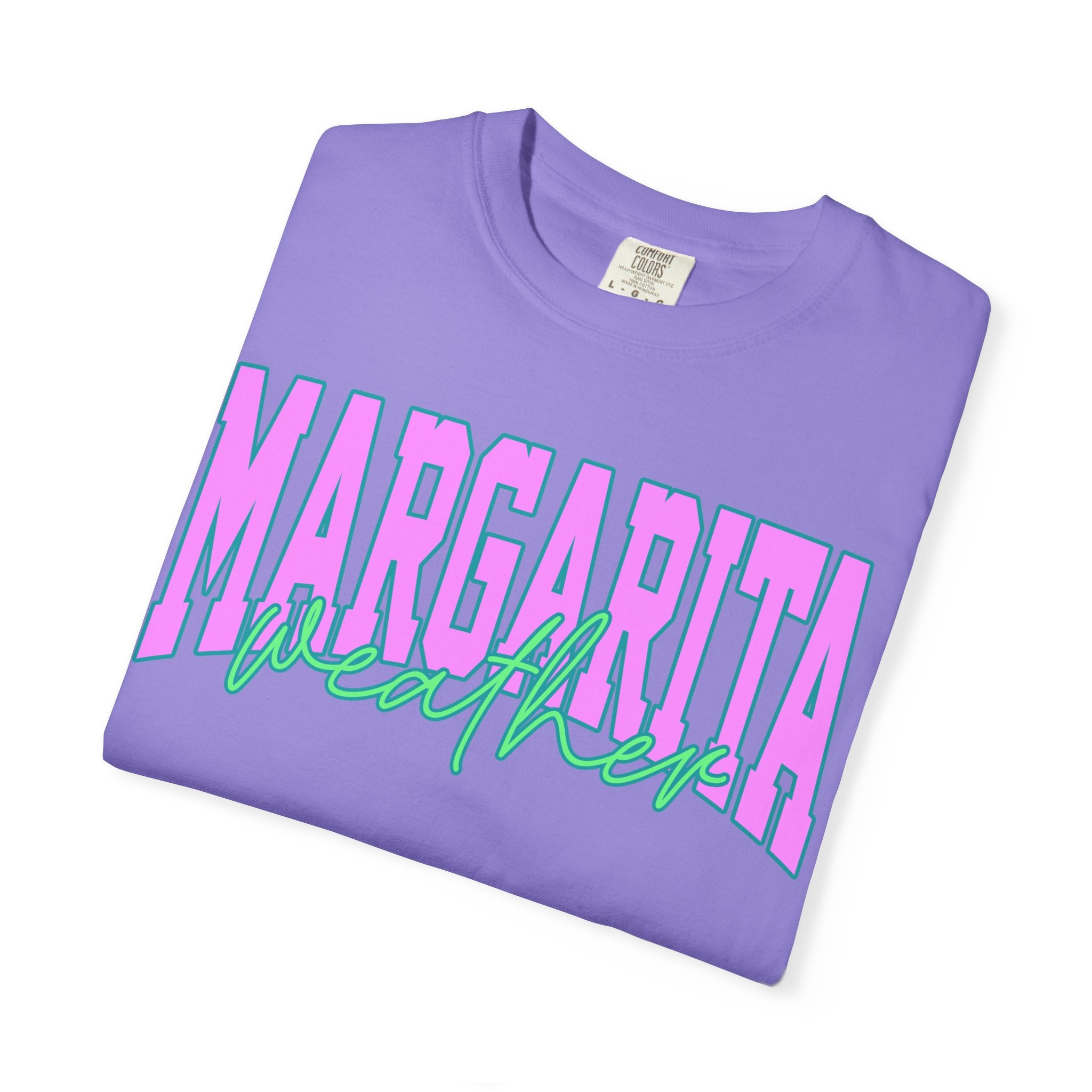 Margarita Weather T-Shirt — Retro Beach Cocktail Tee