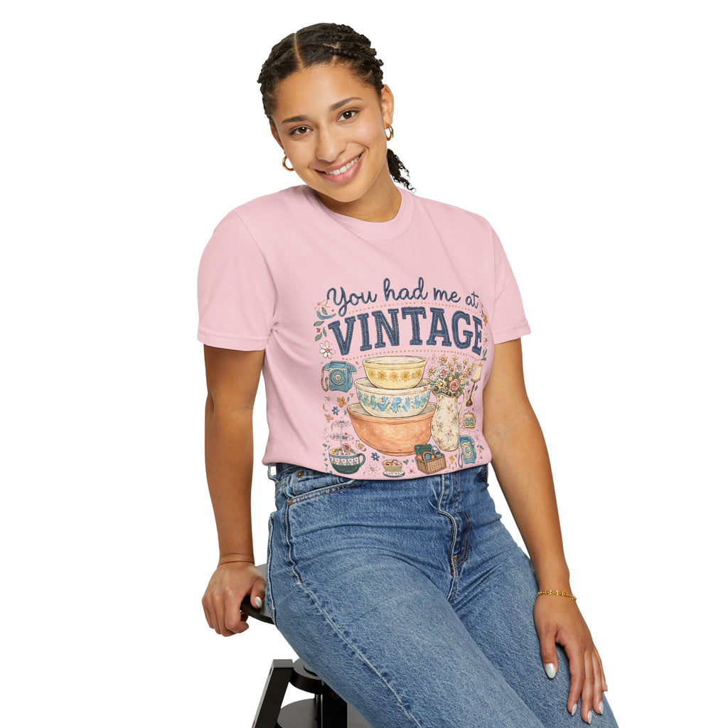 Comfort colors You Had Me at Vintage tshirt