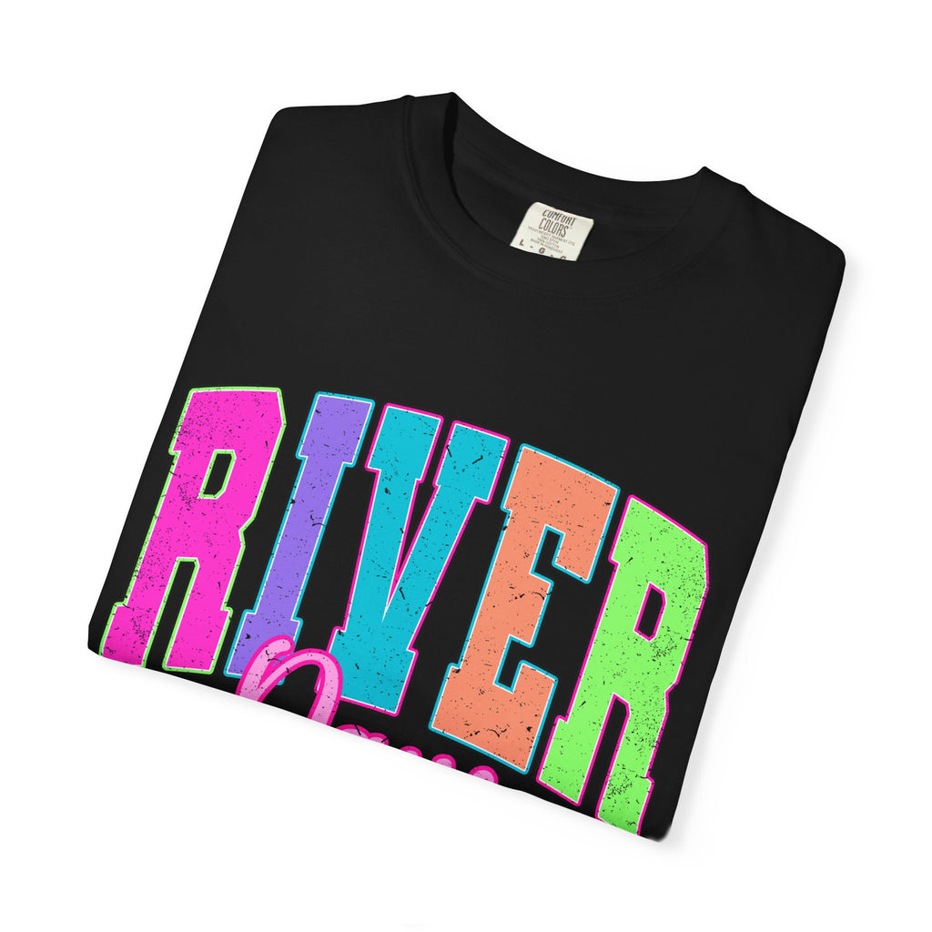 River Days T‑Shirt — Colorful Retro Camp Summer Tee