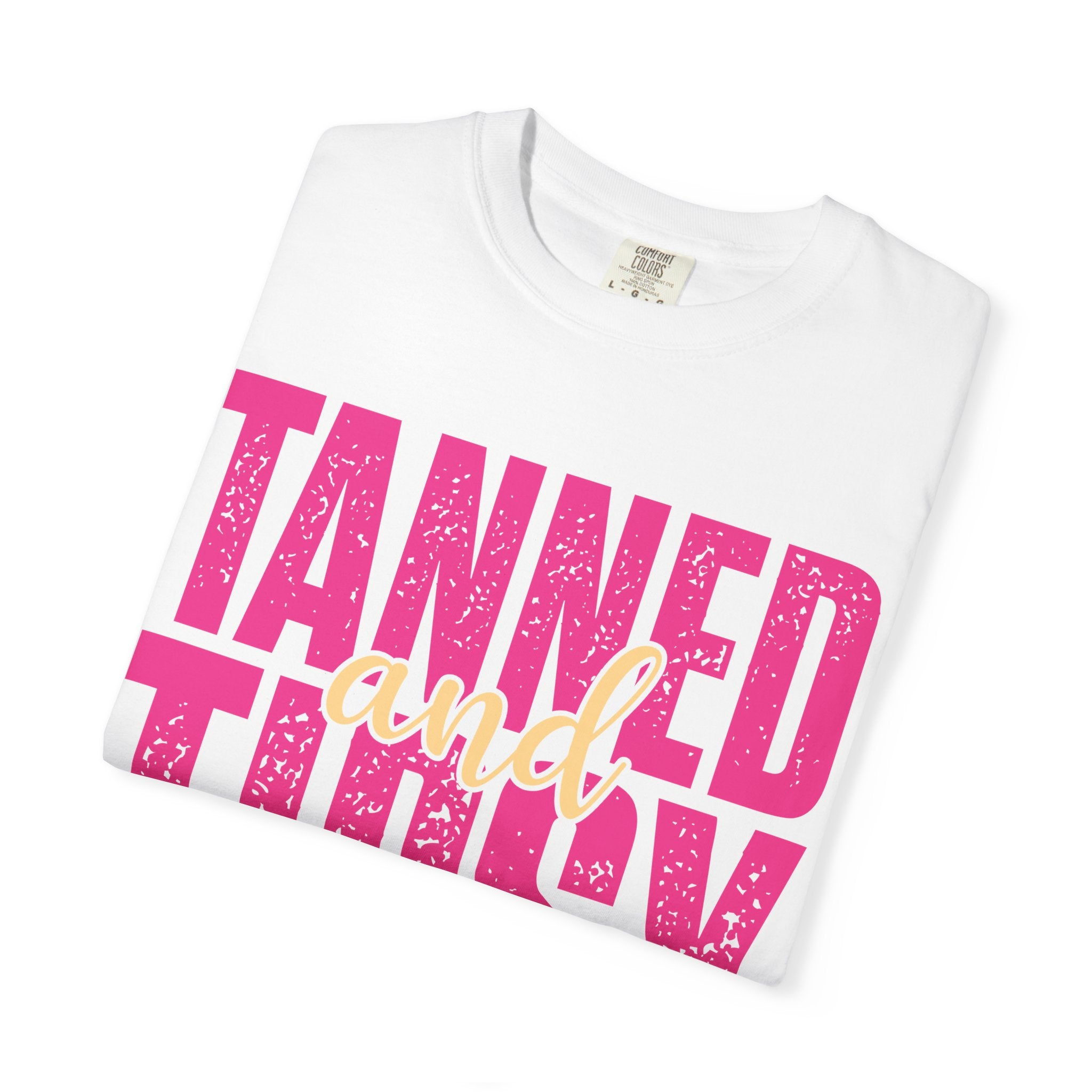 Tanned and Tipsy summer t shirt