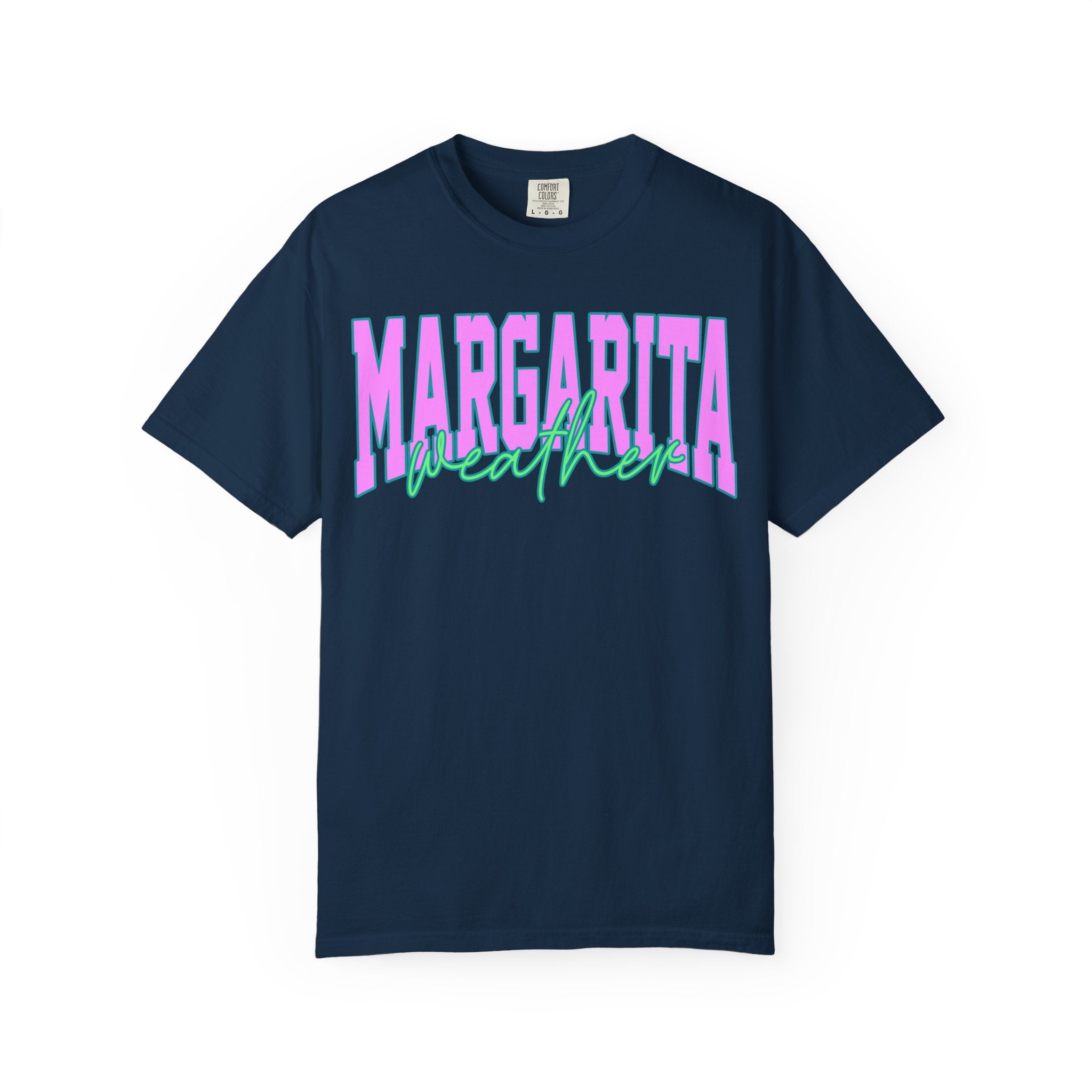 Margarita Weather T-Shirt — Retro Beach Cocktail Tee