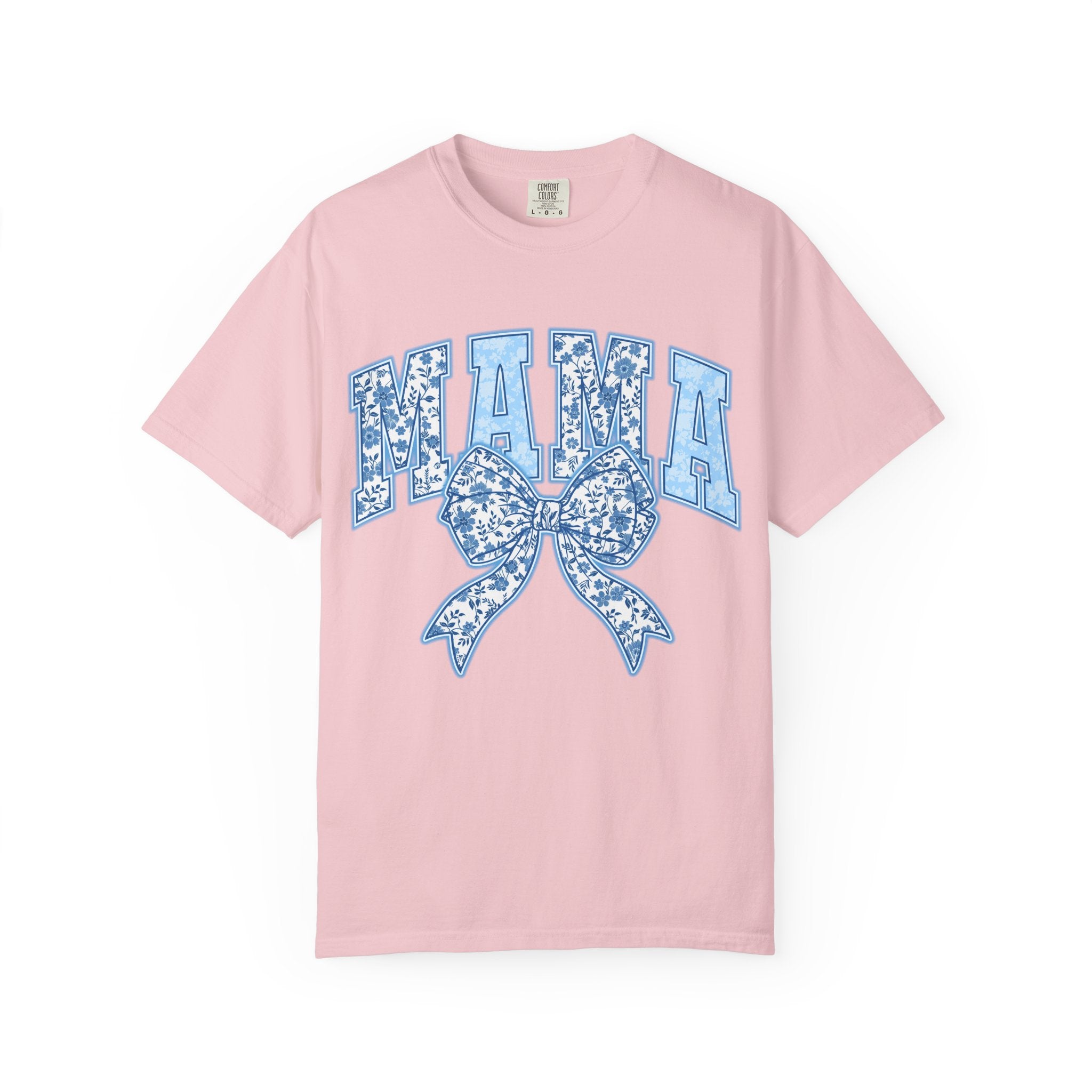 Comfort colors Mama Blue Tshirt
