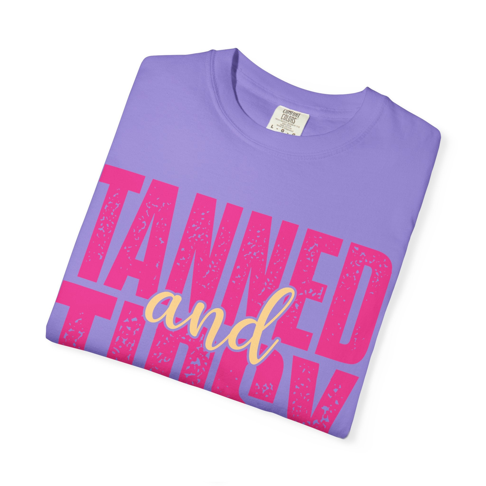 Tanned and Tipsy summer t shirt