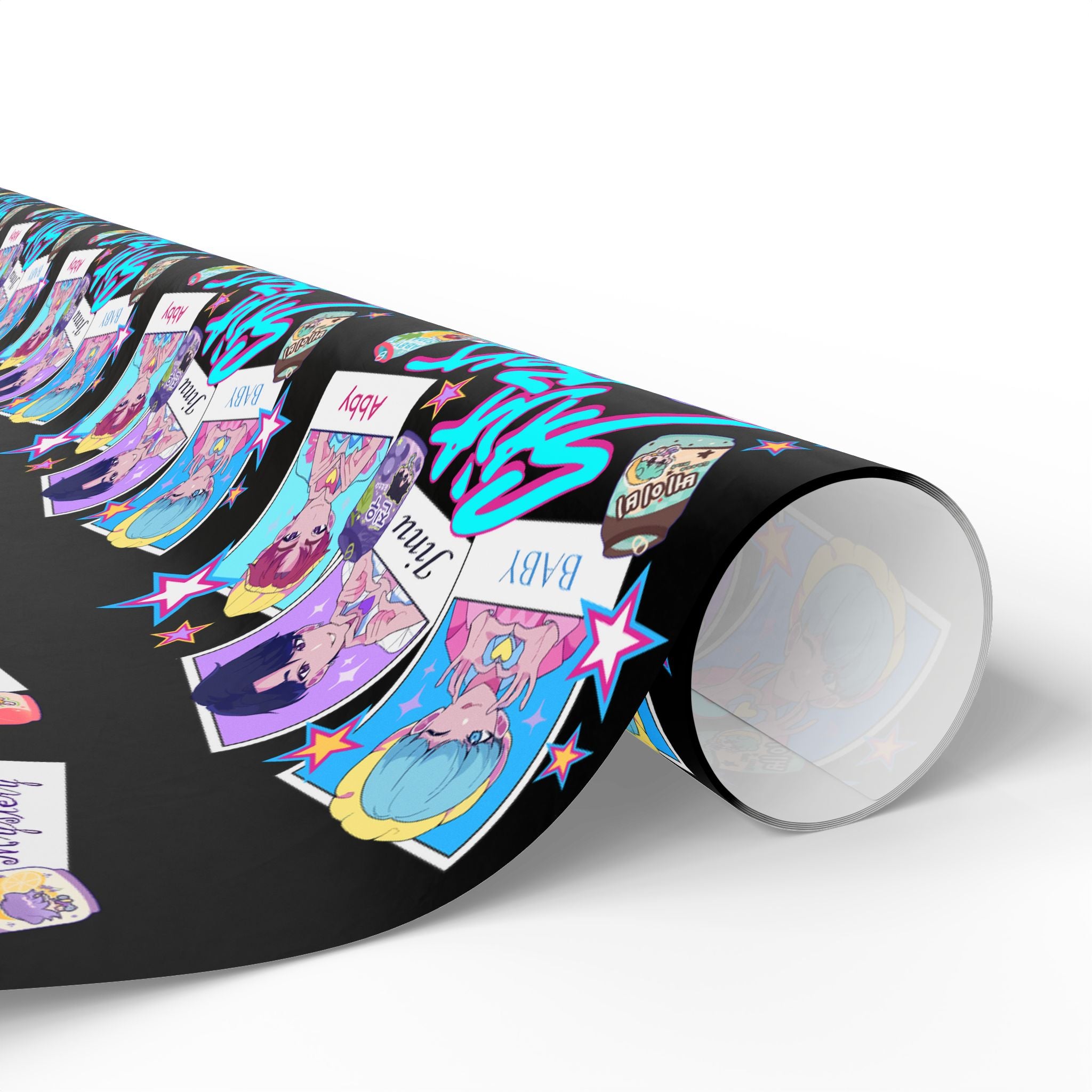 KPOP, Fun Wrapping Paper for Birthdays, Holidays, Parties, Arts and Crafts