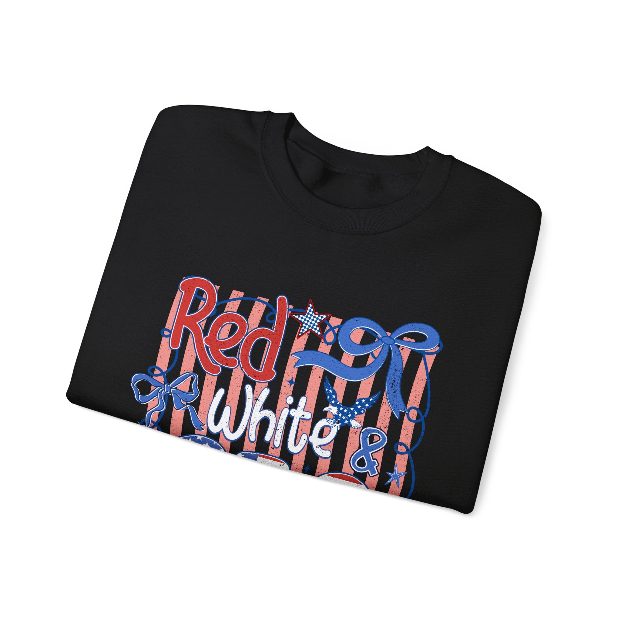 Red White & 4th Crewneck Sweatshirt