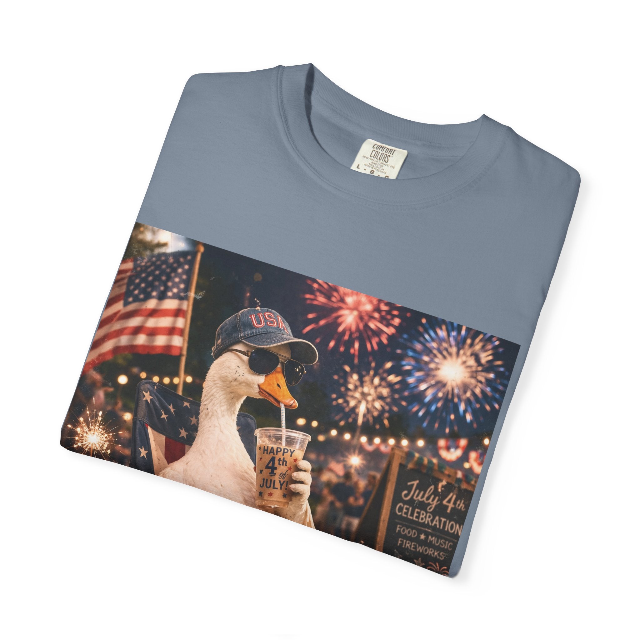 Patriotic Seagull Tshirt