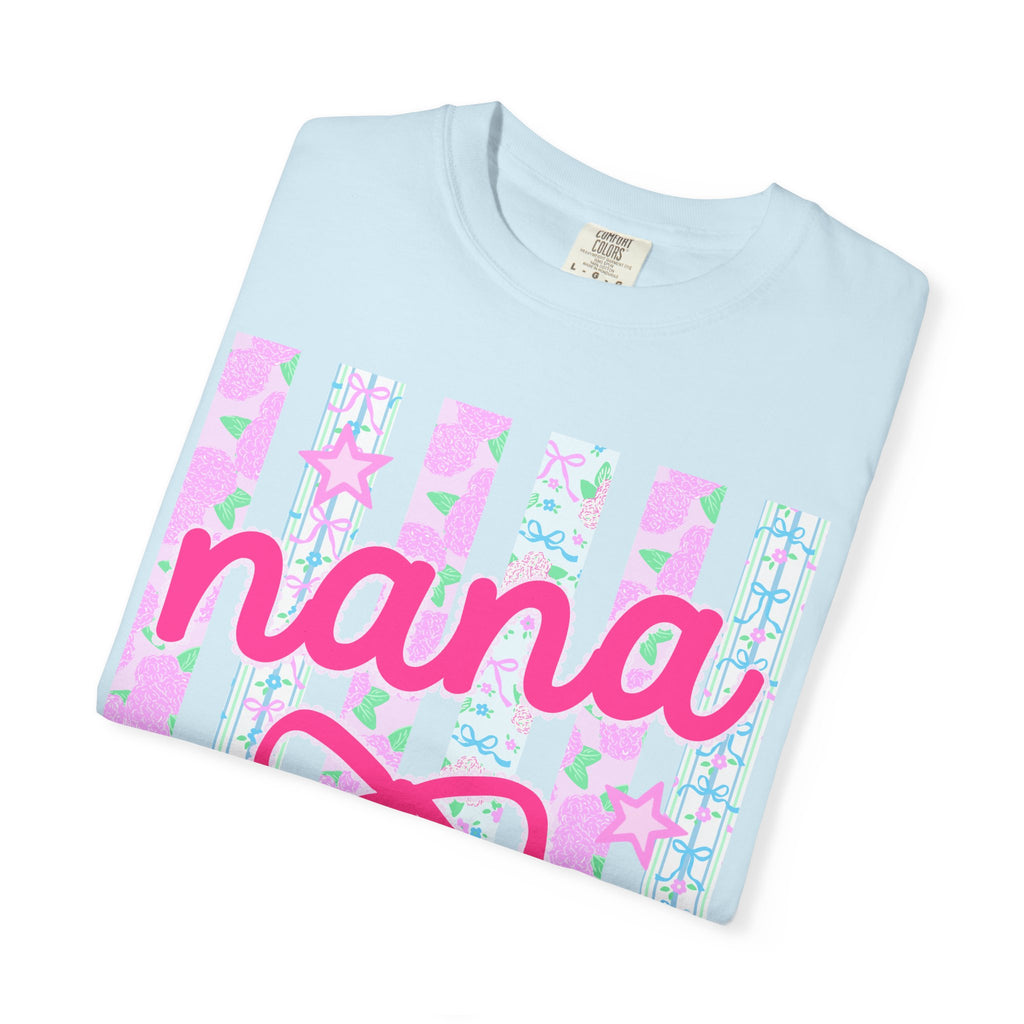 Nana Pink Ribbon Stripes T‑Shirt