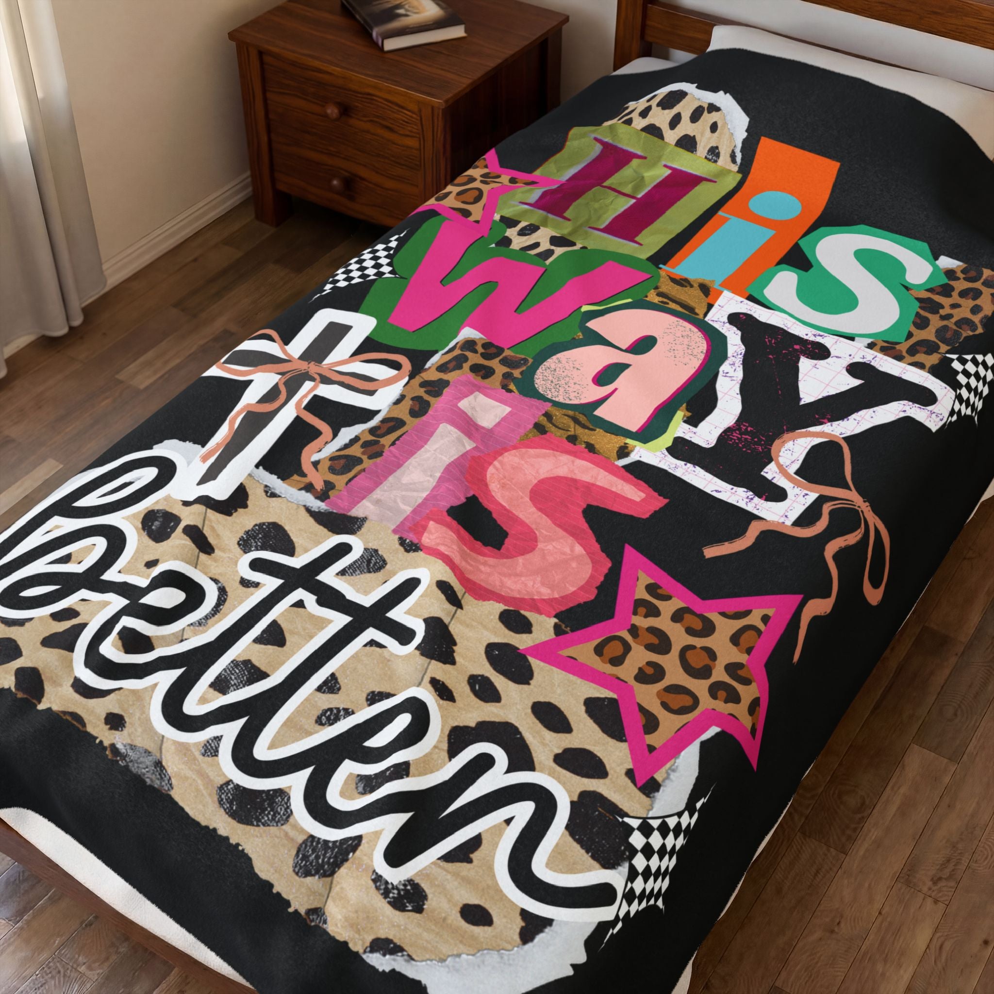 His Way Is Better trendy blanket