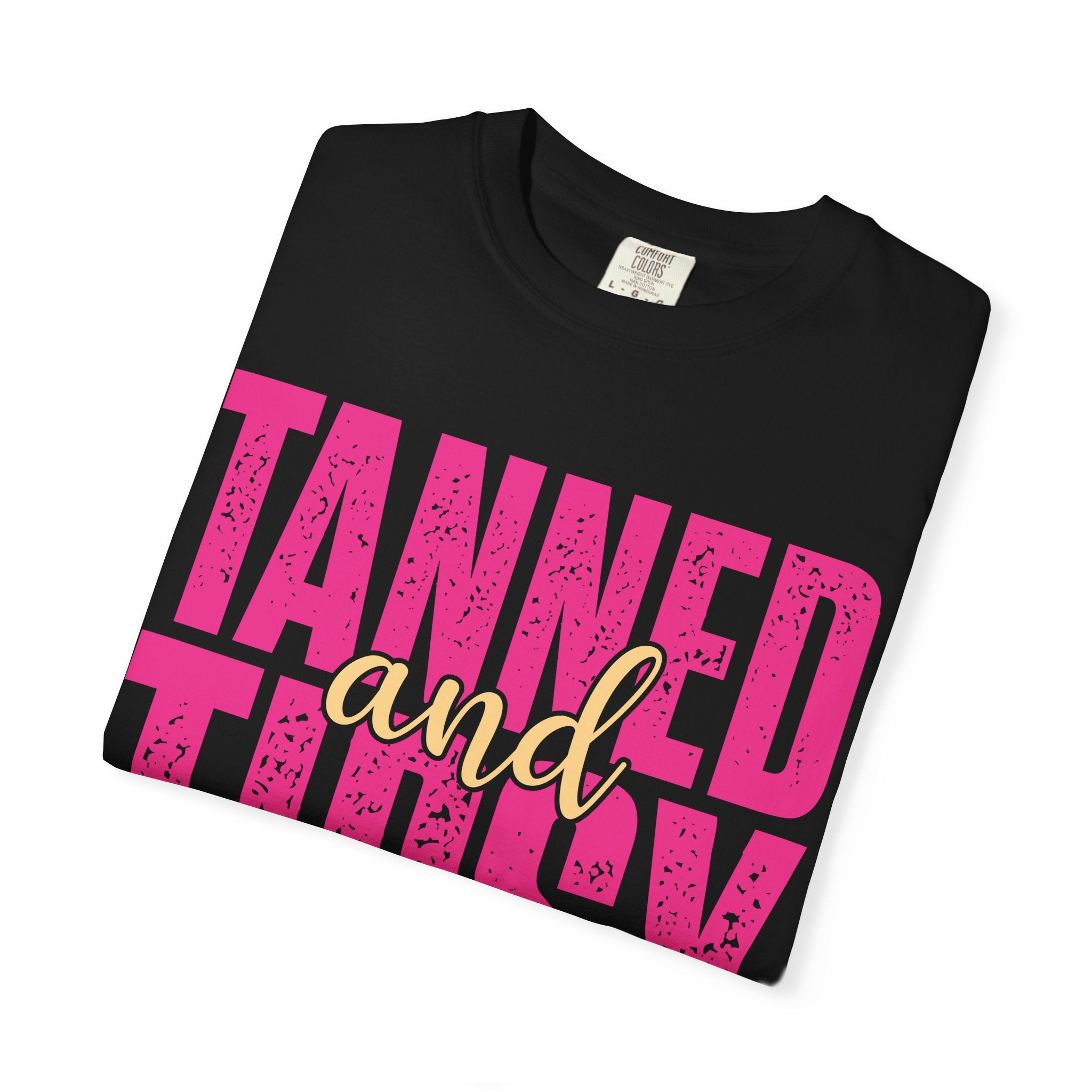 Tanned and Tipsy summer t shirt