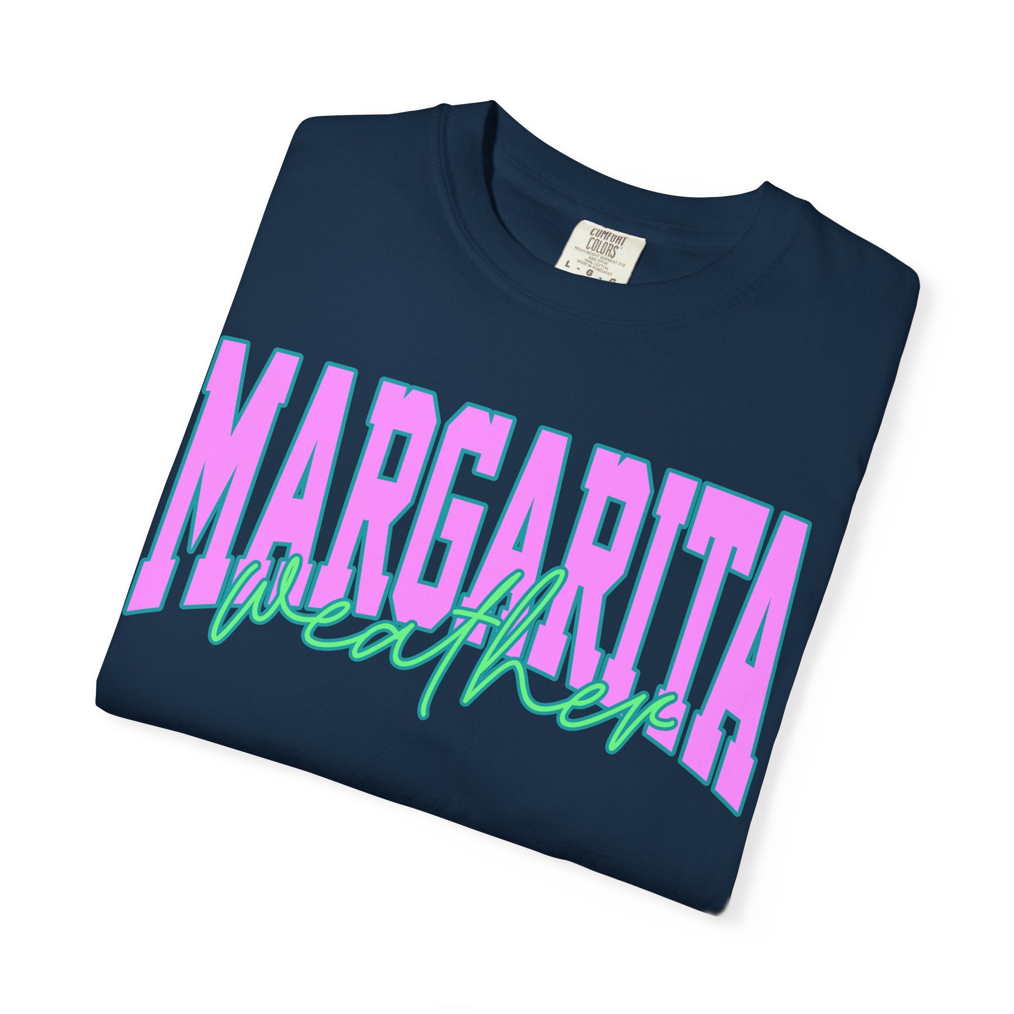 Margarita Weather T-Shirt — Retro Beach Cocktail Tee