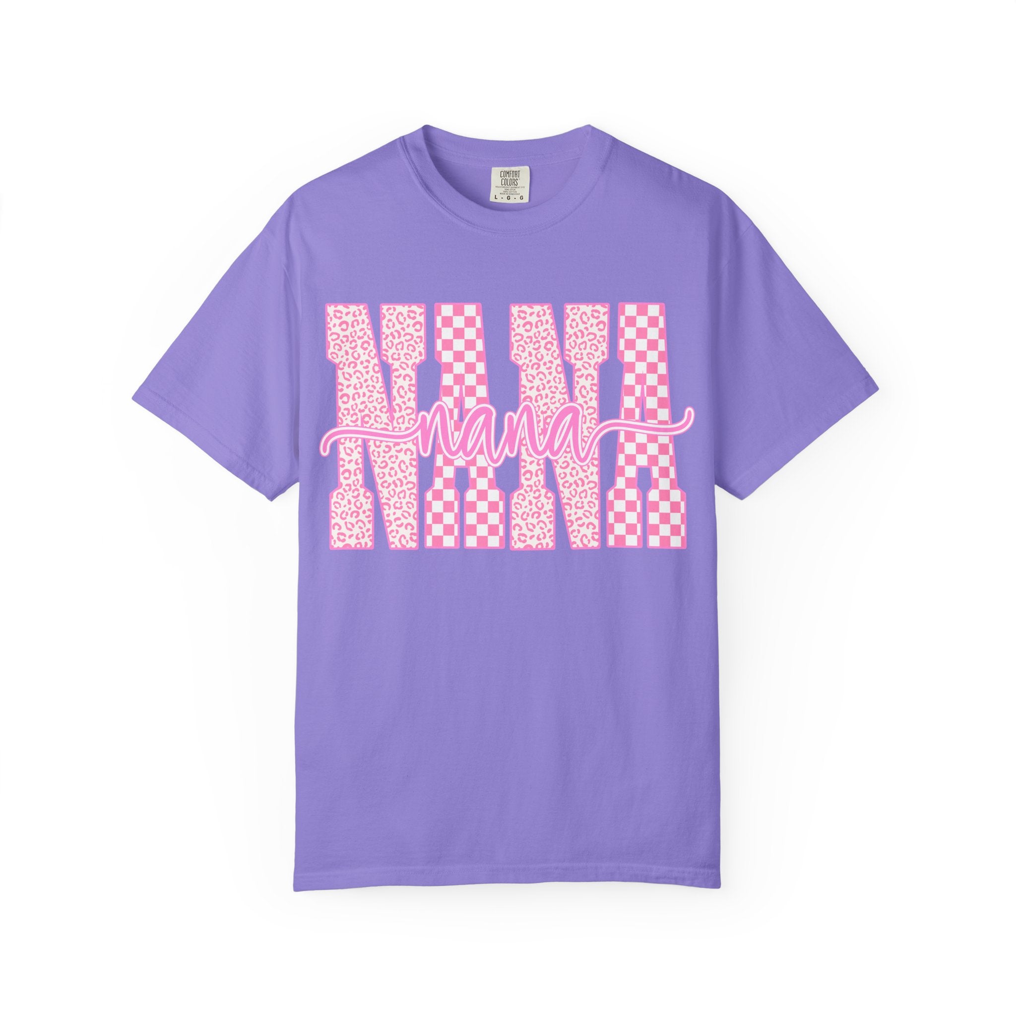 Grandma Script Checkerboard T-Shirt