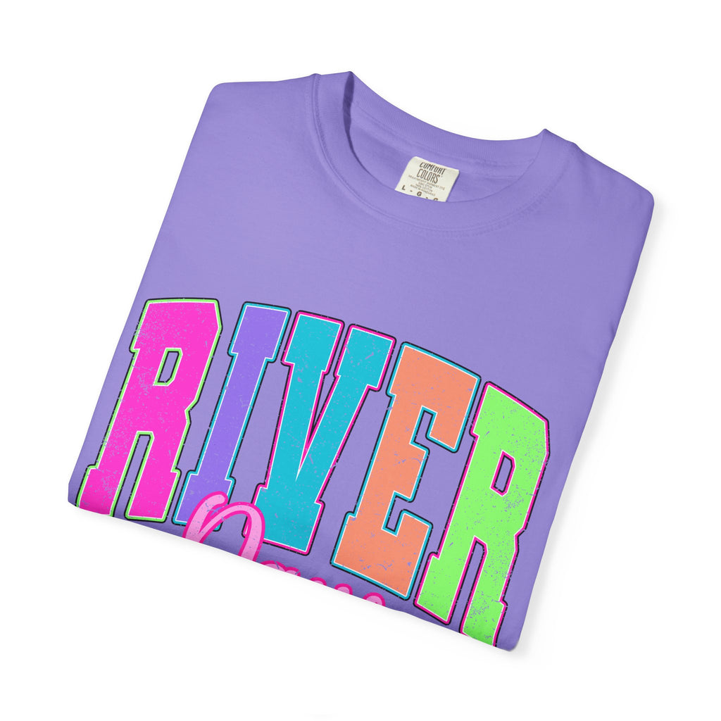 River Days T‑Shirt — Colorful Retro Camp Summer Tee