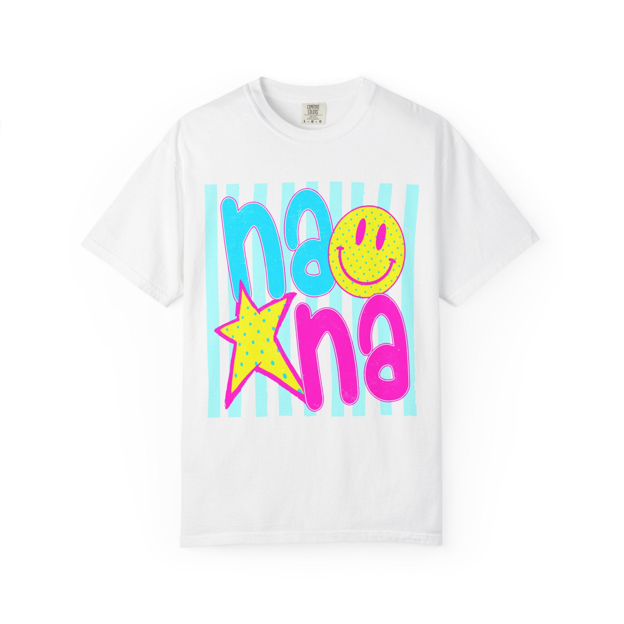 Nana Smiley Star Graphic T-Shirt