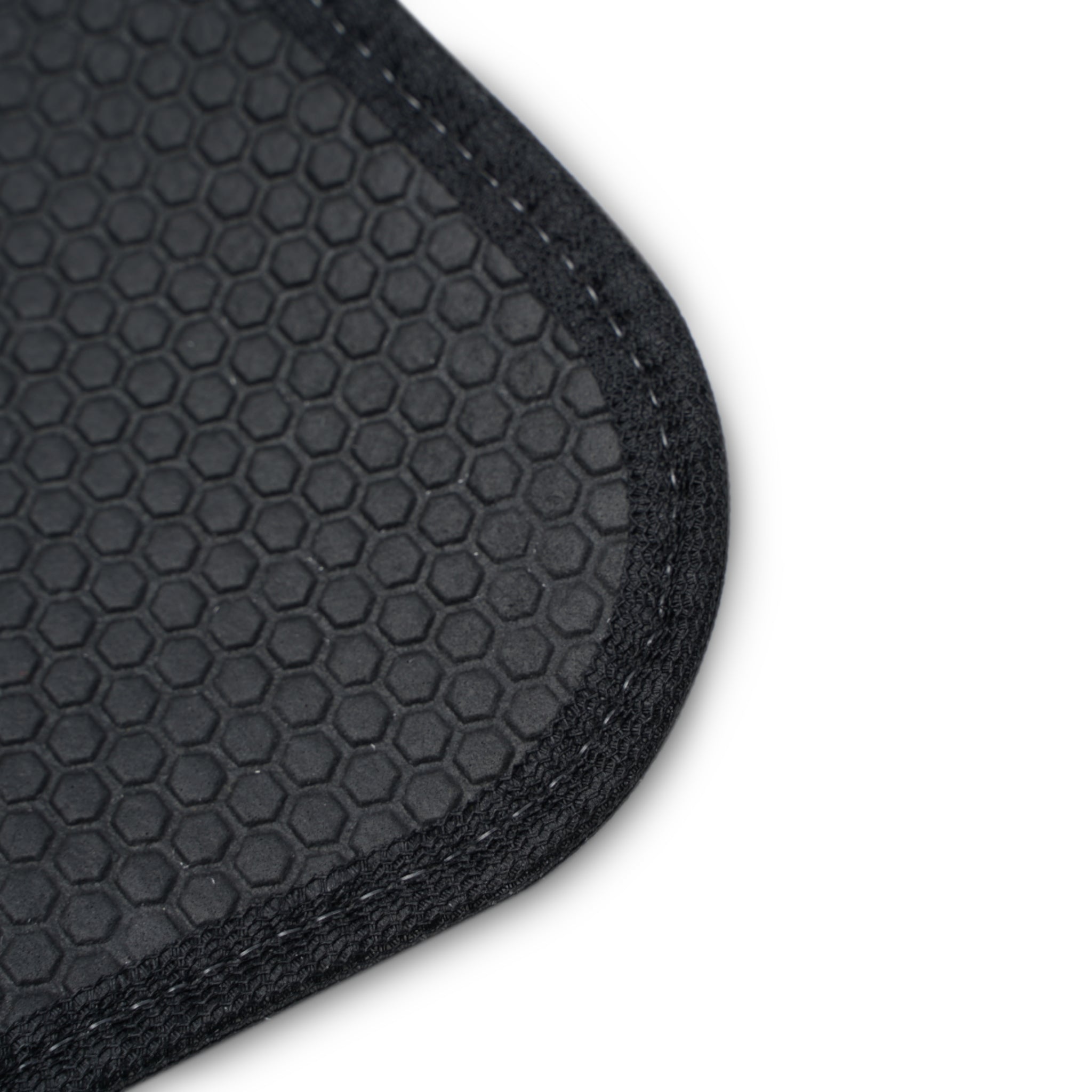 Salty Soul car floor mat | purple green striped graphic
