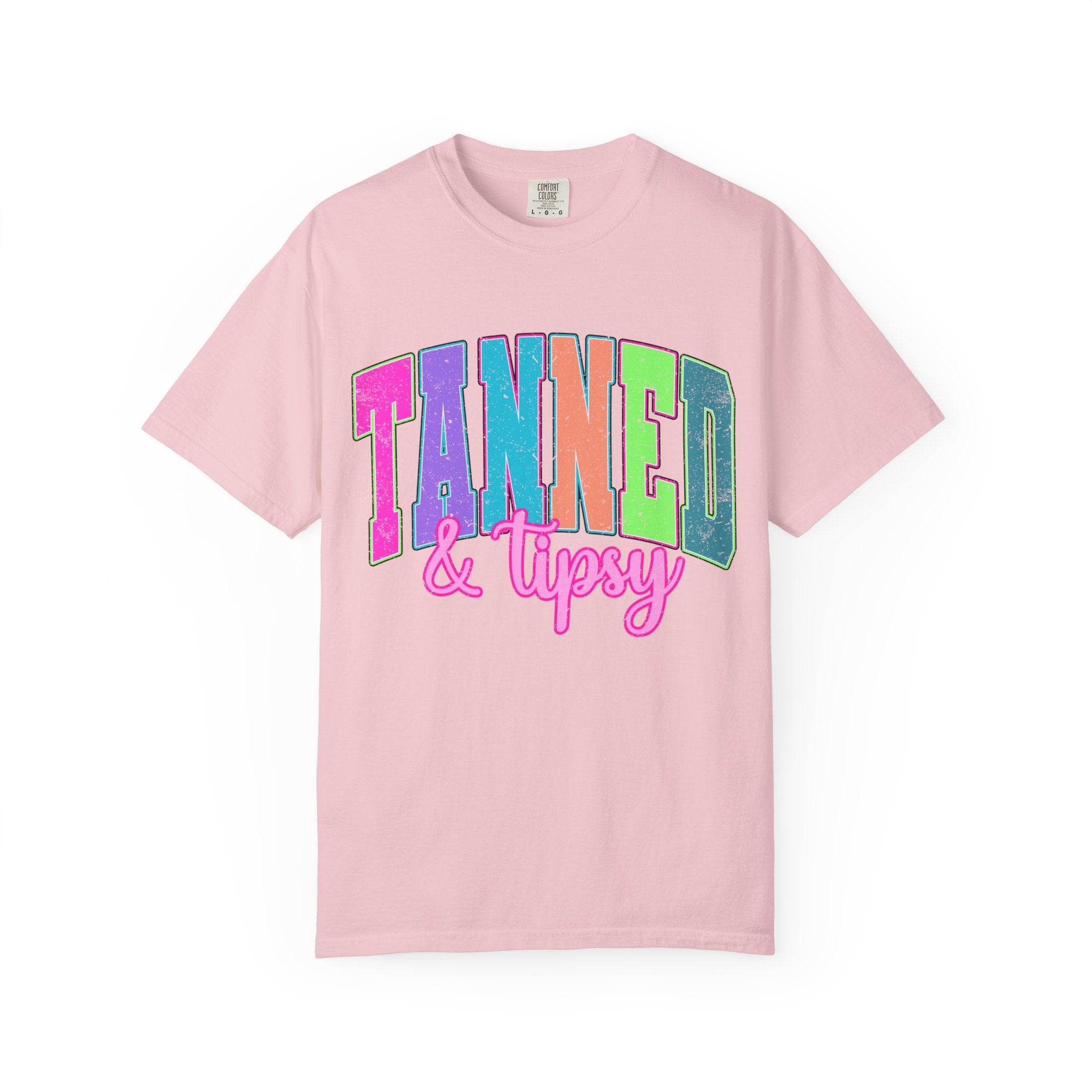 "Tanned & Tipsy" Graphic Tee