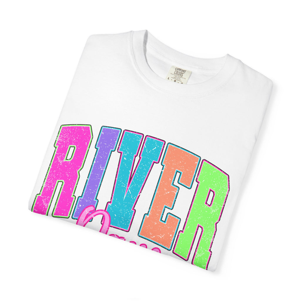River Days T‑Shirt — Colorful Retro Camp Summer Tee