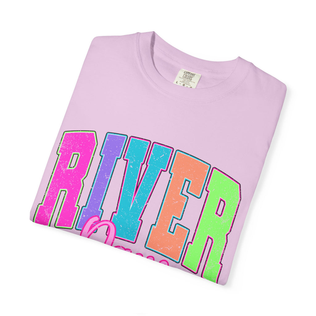 River Days T‑Shirt — Colorful Retro Camp Summer Tee