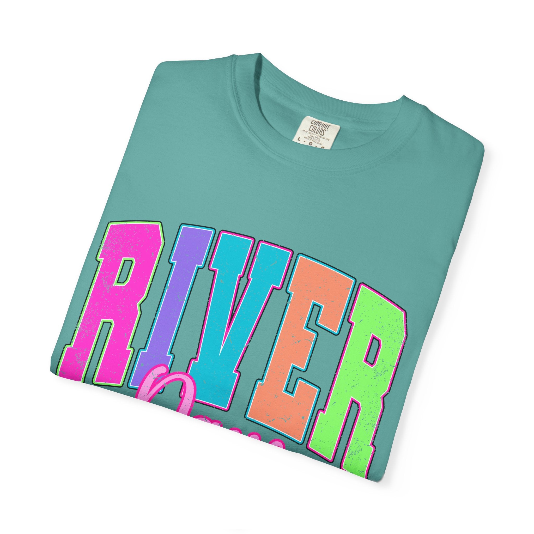 River Days T‑Shirt — Colorful Retro Camp Summer Tee