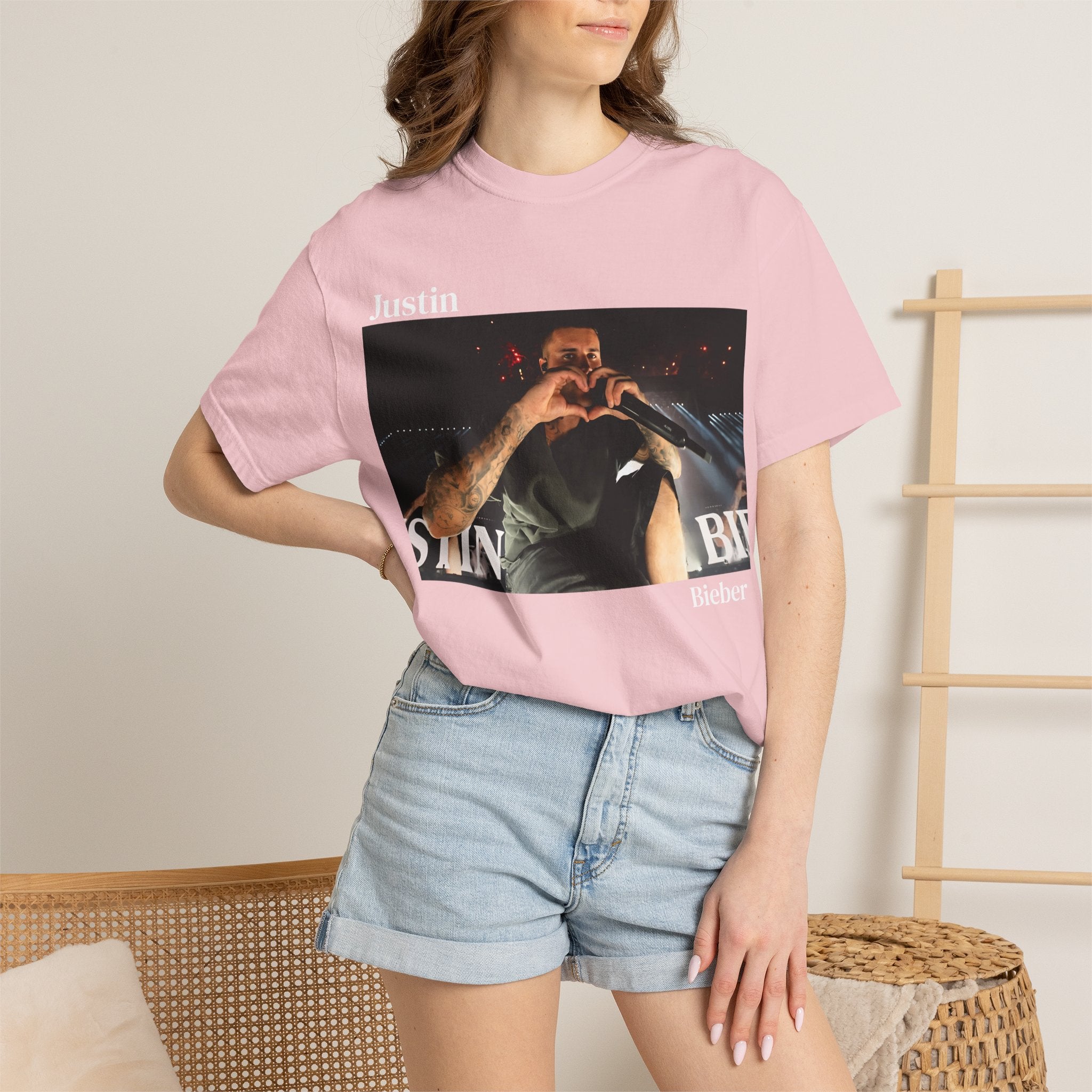 Justin’s concert Tee