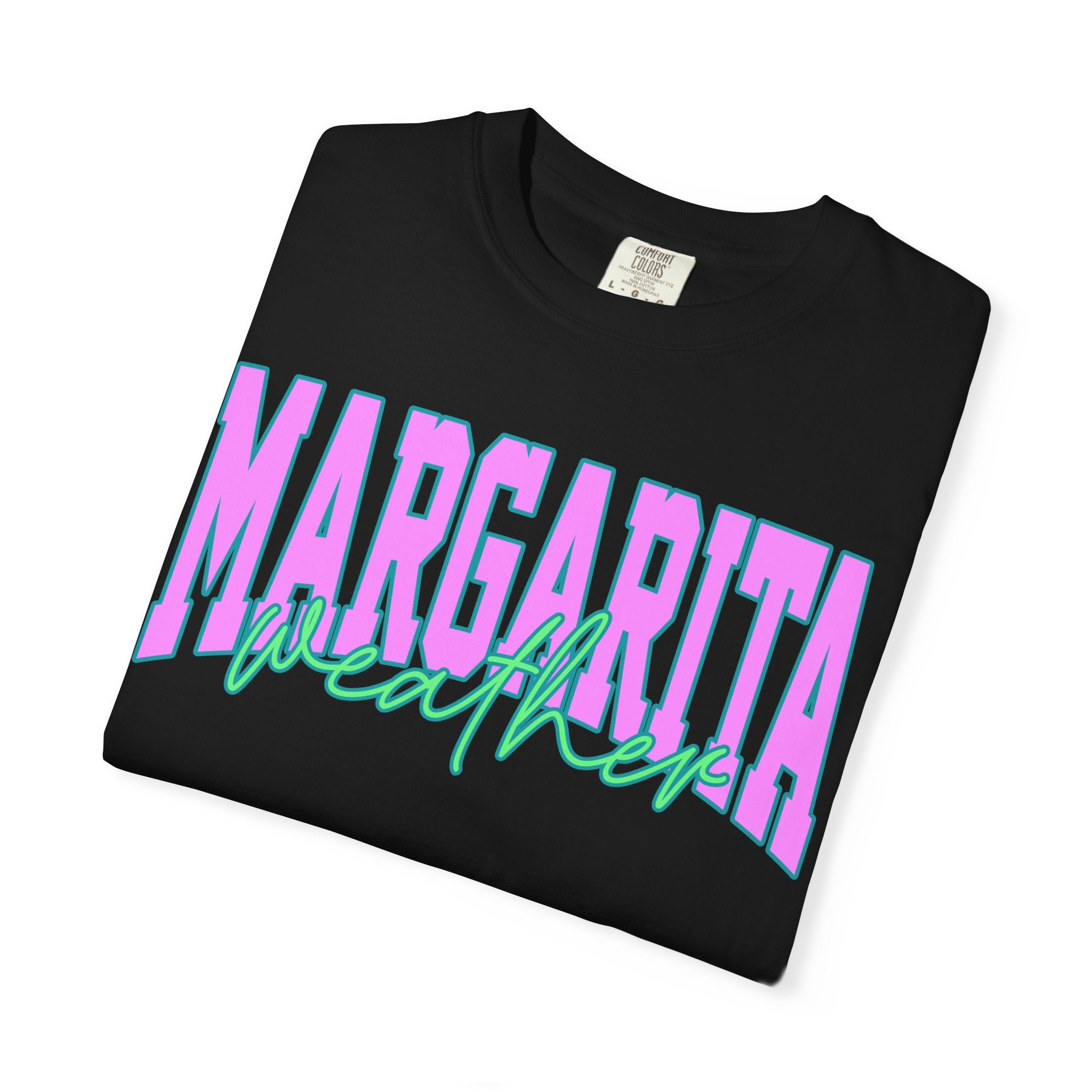 Margarita Weather T-Shirt — Retro Beach Cocktail Tee