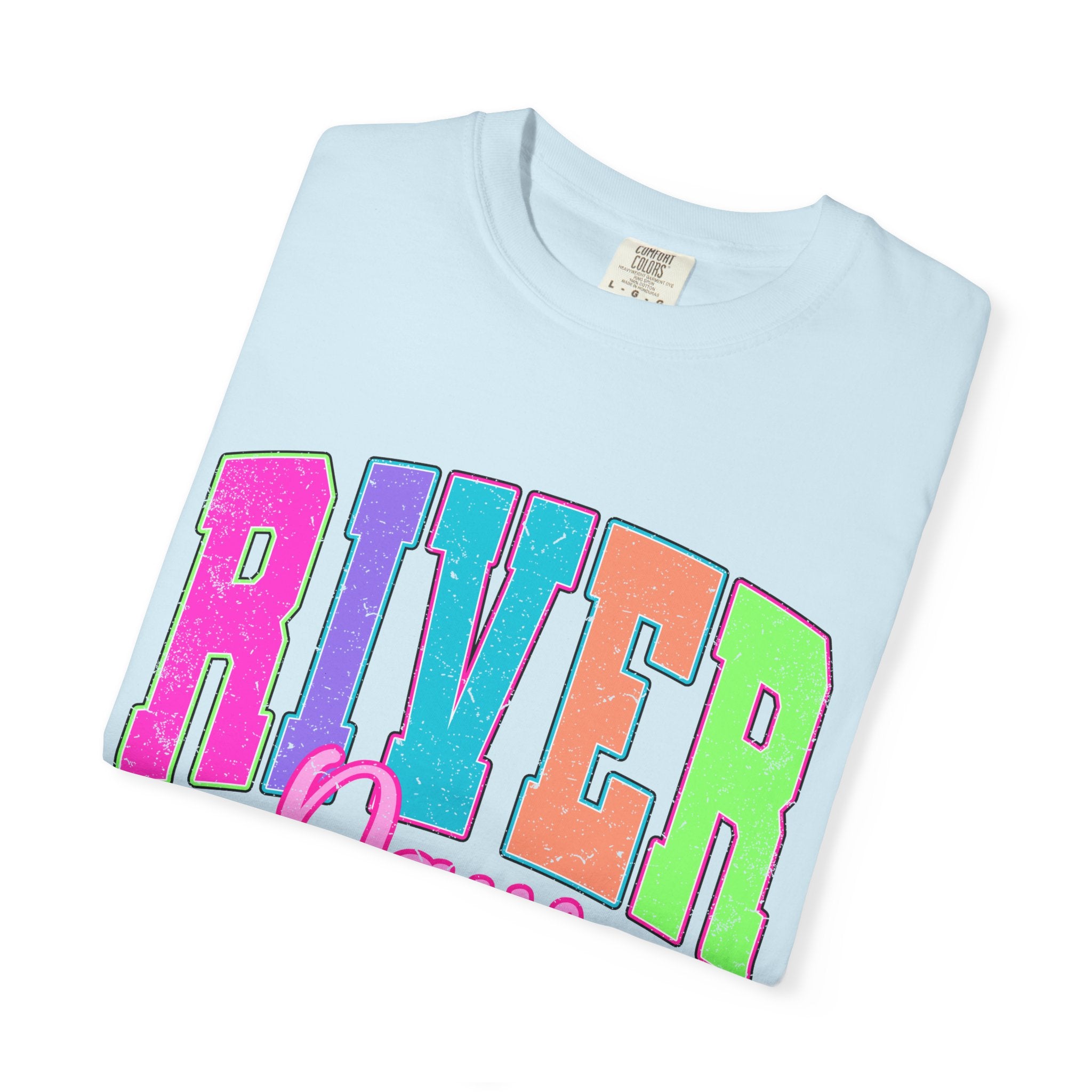 River Days T‑Shirt — Colorful Retro Camp Summer Tee