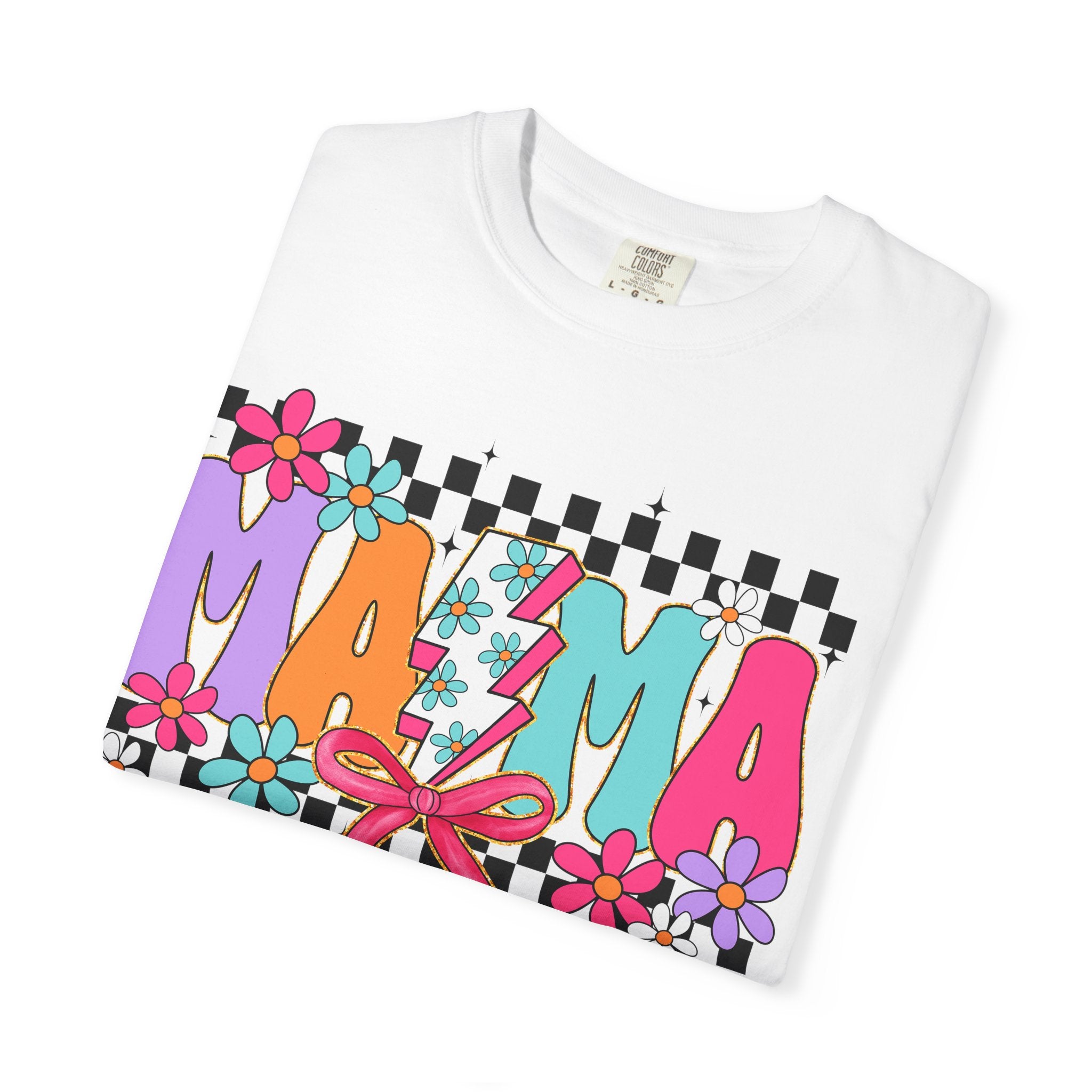 Comfort colors Mama Floral Graphic tshirt