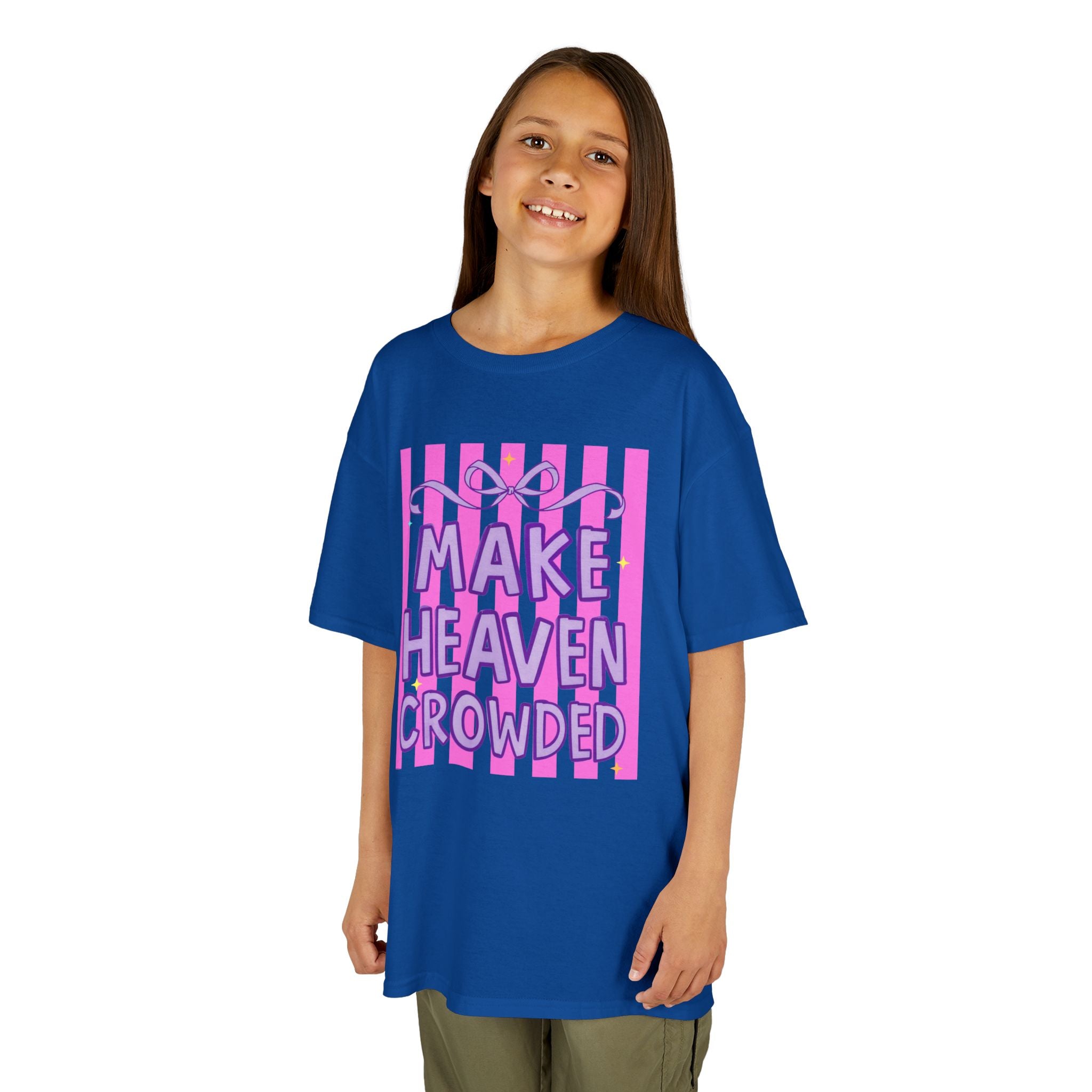 Make Heaven Crowded Kids T‑Shirt