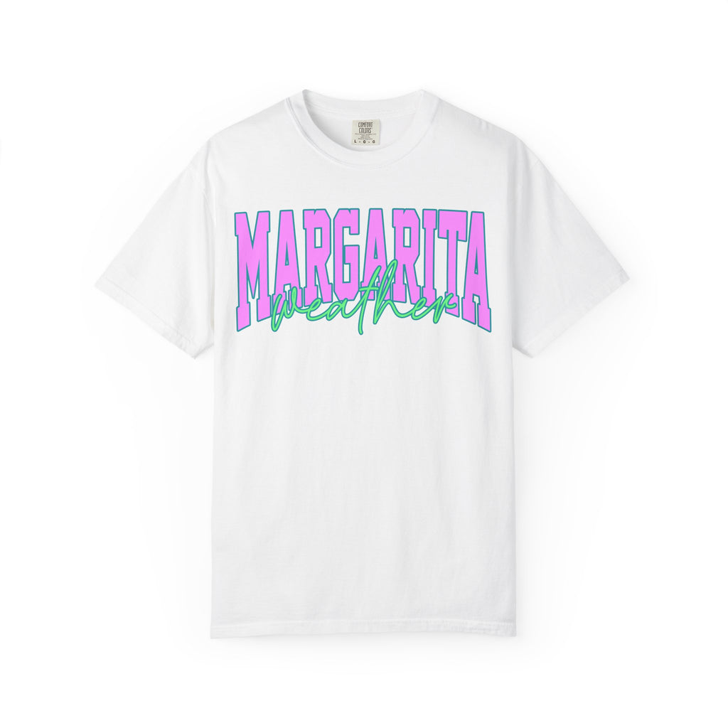 Margarita Weather T-Shirt — Retro Beach Cocktail Tee