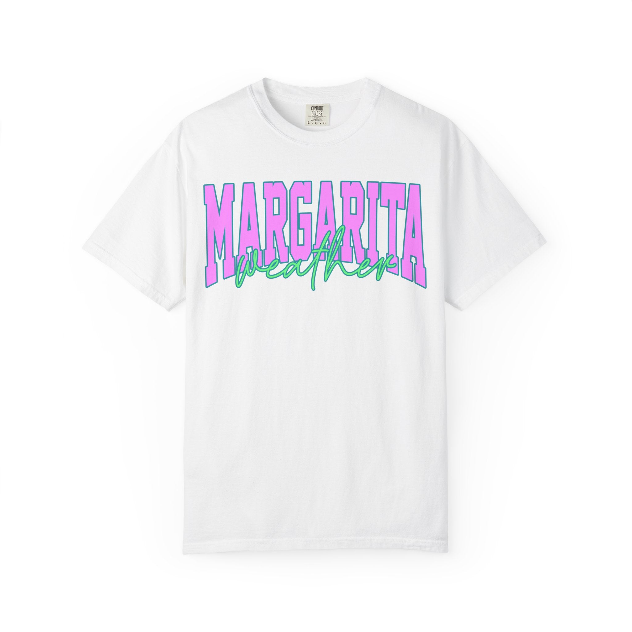 Margarita Weather T-Shirt — Retro Beach Cocktail Tee