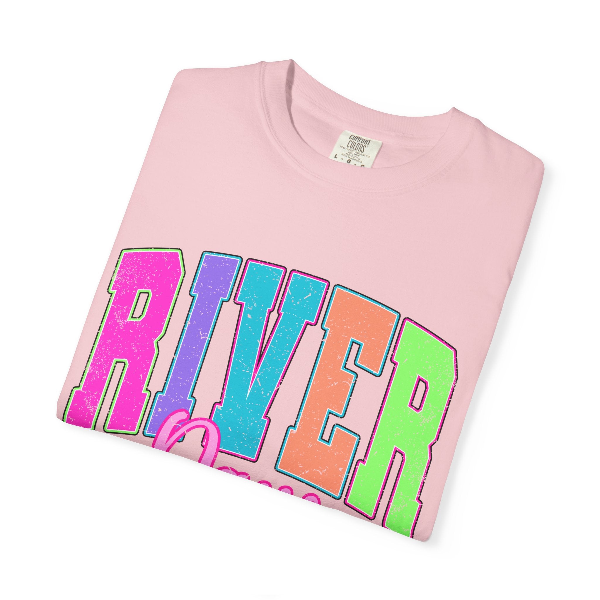 River Days T‑Shirt — Colorful Retro Camp Summer Tee