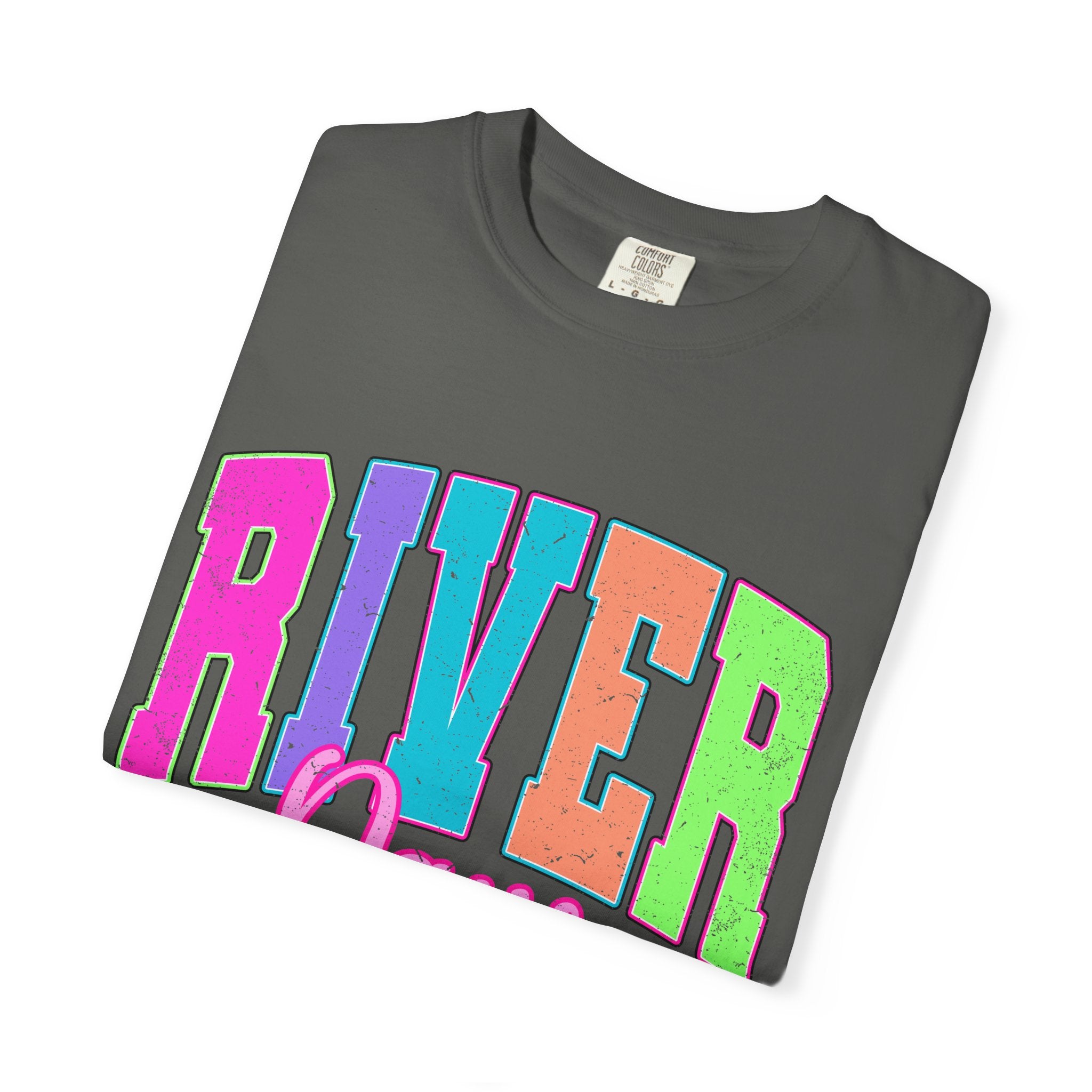 River Days T‑Shirt — Colorful Retro Camp Summer Tee