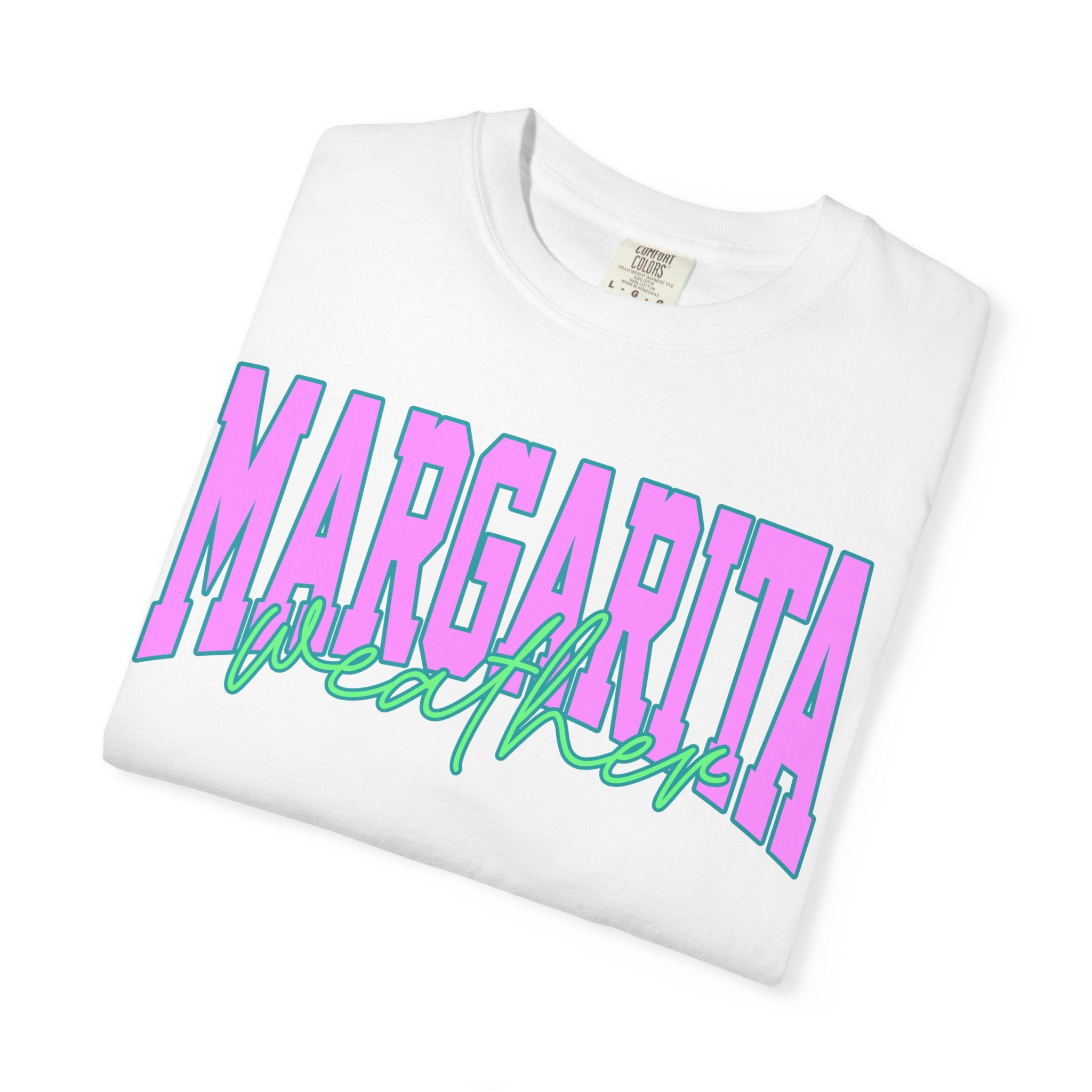 Margarita Weather T-Shirt — Retro Beach Cocktail Tee