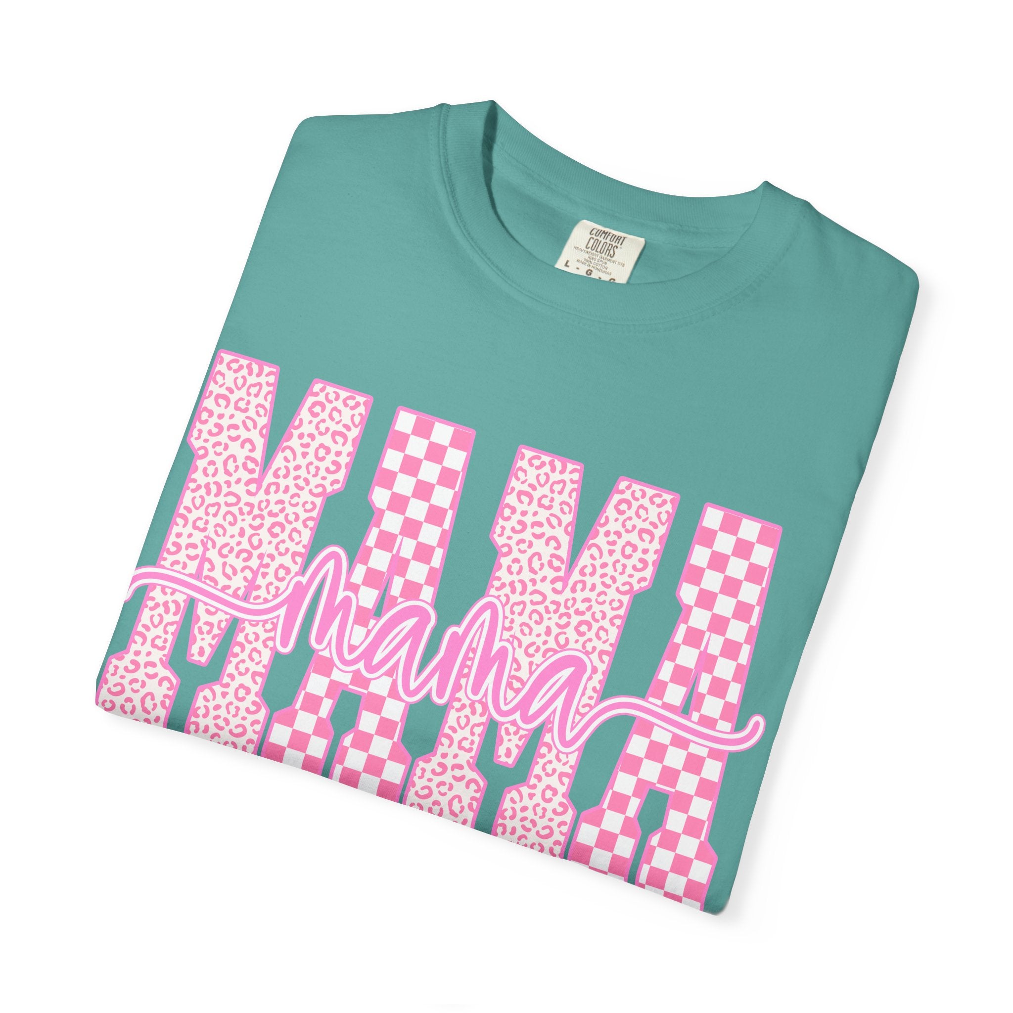 Hawaii Pink Checkerboard Graphic T-Shirt