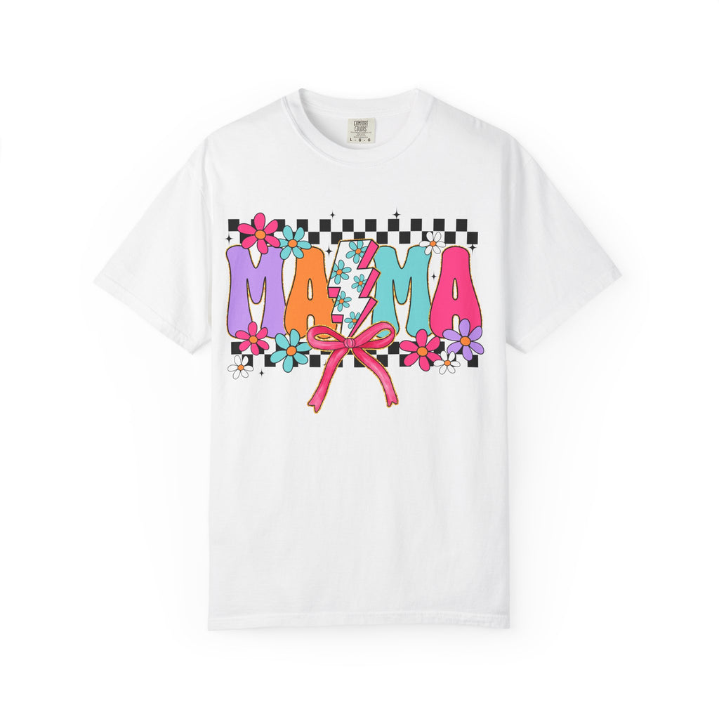 Comfort colors Mama Floral Graphic tshirt