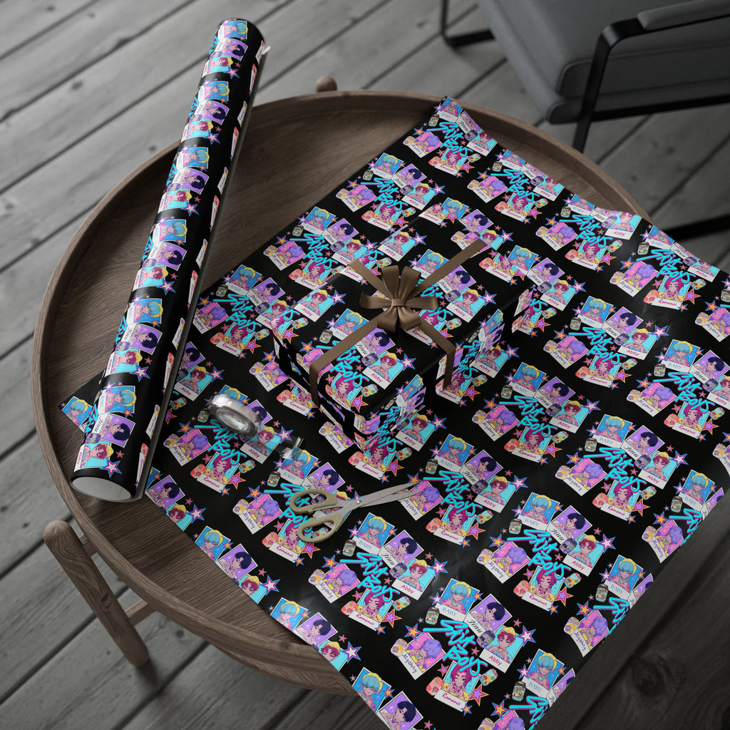 KPOP, Fun Wrapping Paper for Birthdays, Holidays, Parties, Arts and Crafts