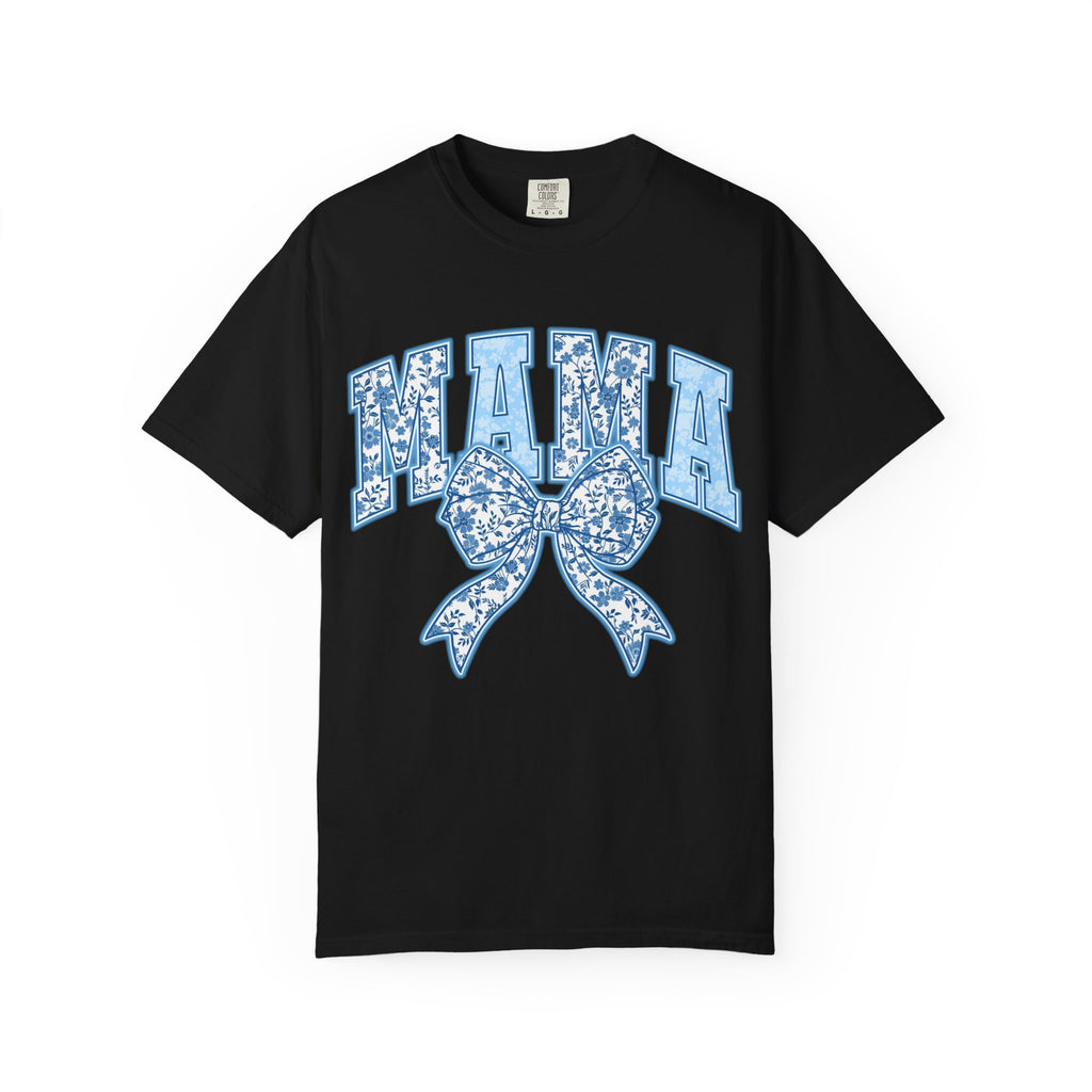 Comfort colors Mama Blue Tshirt