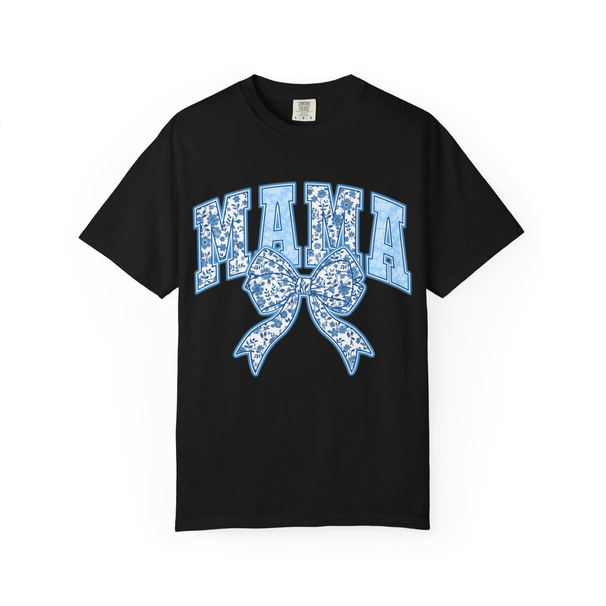 Comfort colors Mama Blue Tshirt