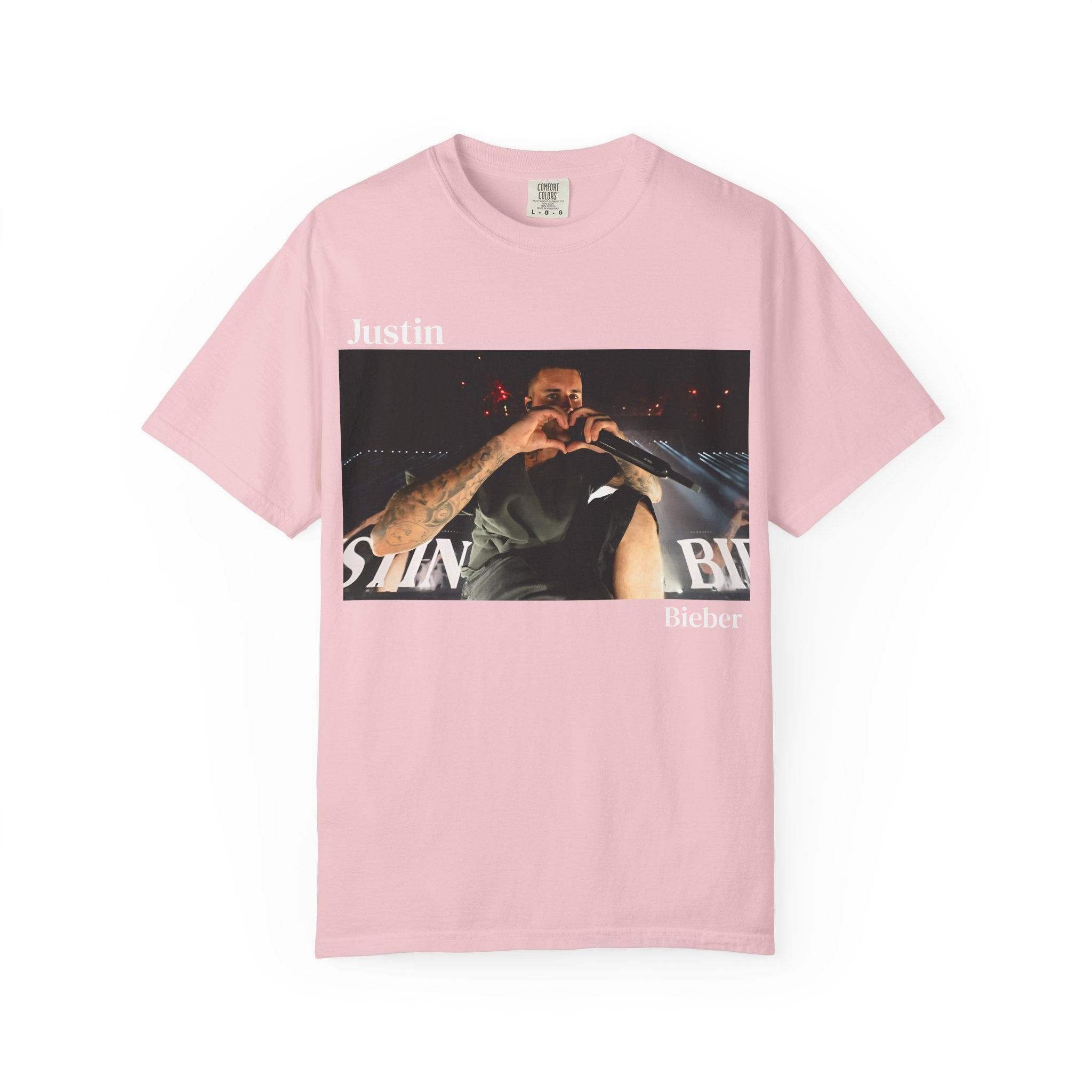Justin’s concert Tee