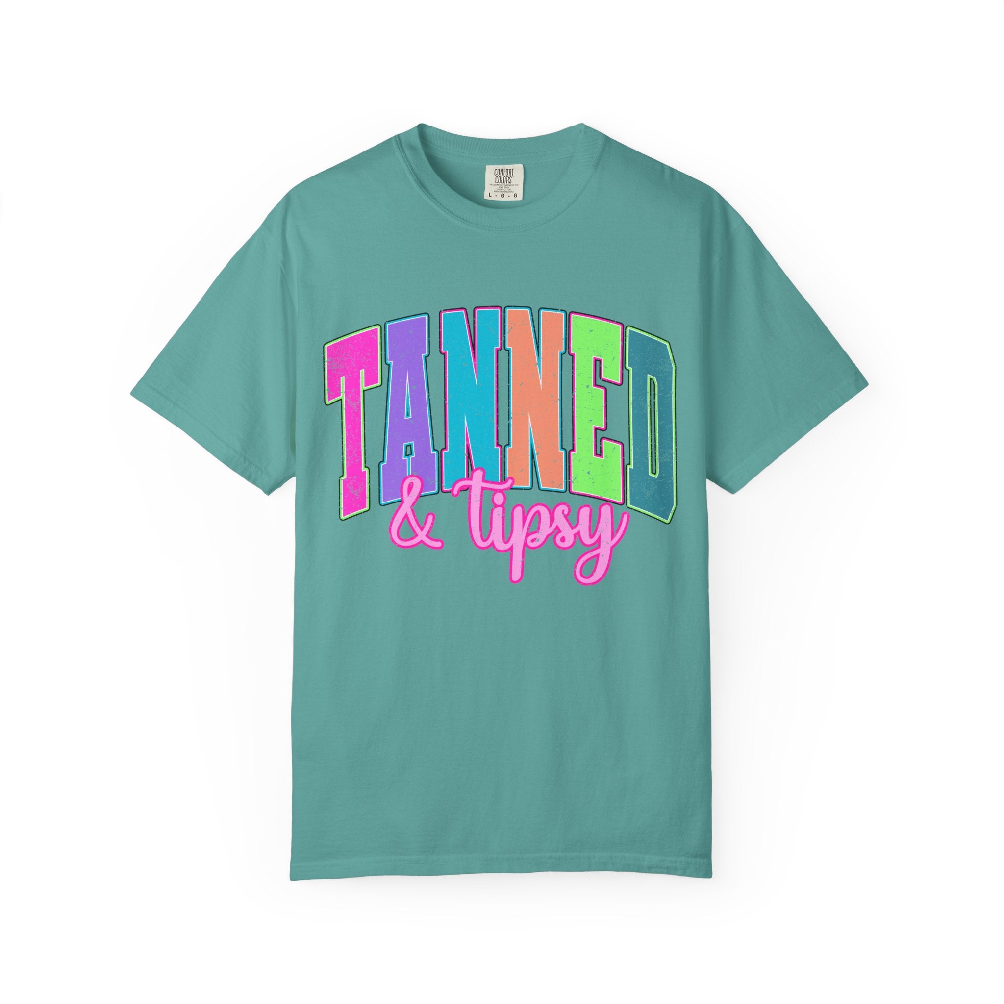 "Tanned & Tipsy" Graphic Tee