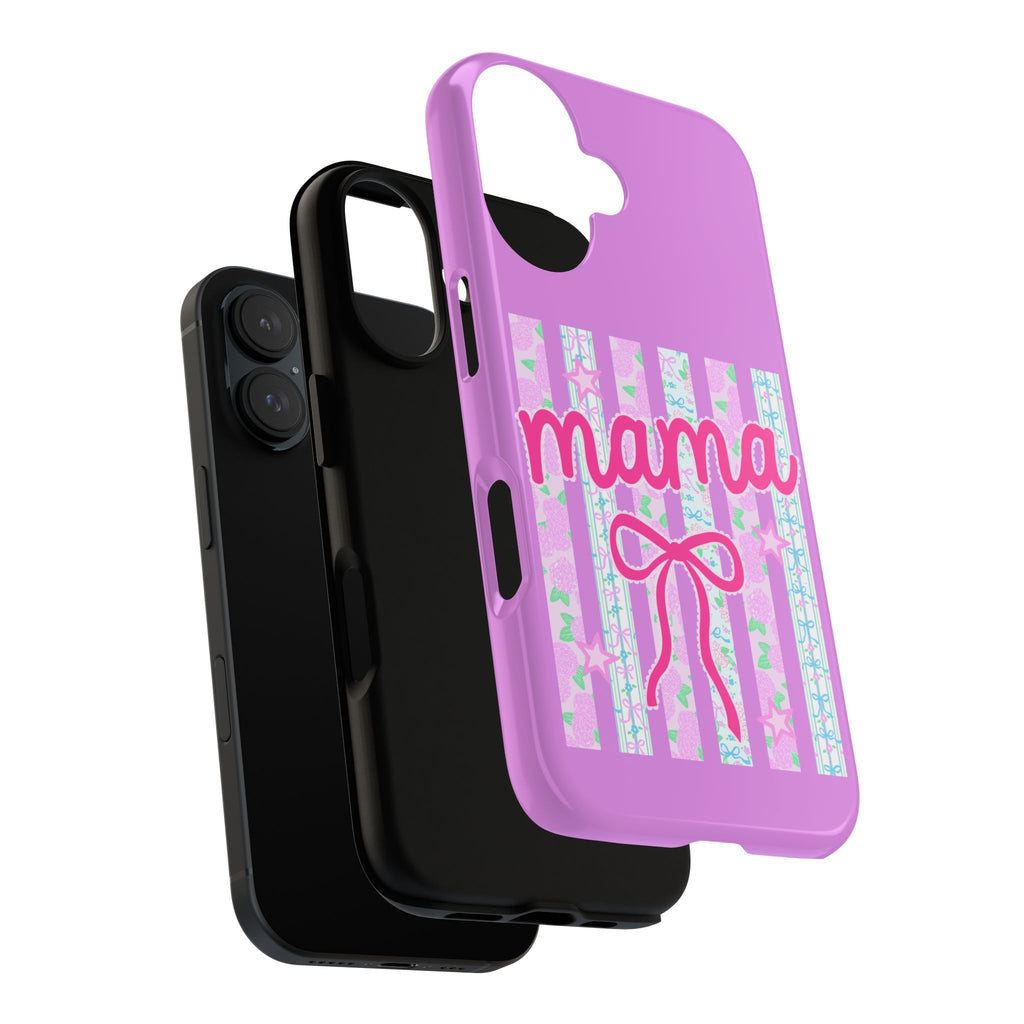 Mama Script Bow phone case