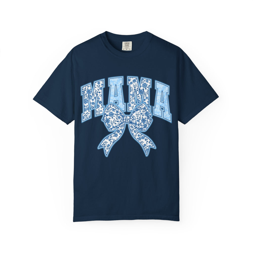 Comfort colors Mama Blue Tshirt
