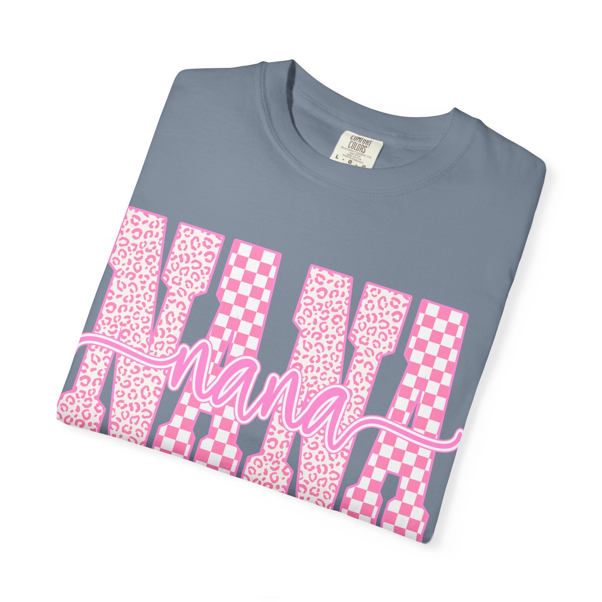 Grandma Script Checkerboard T-Shirt