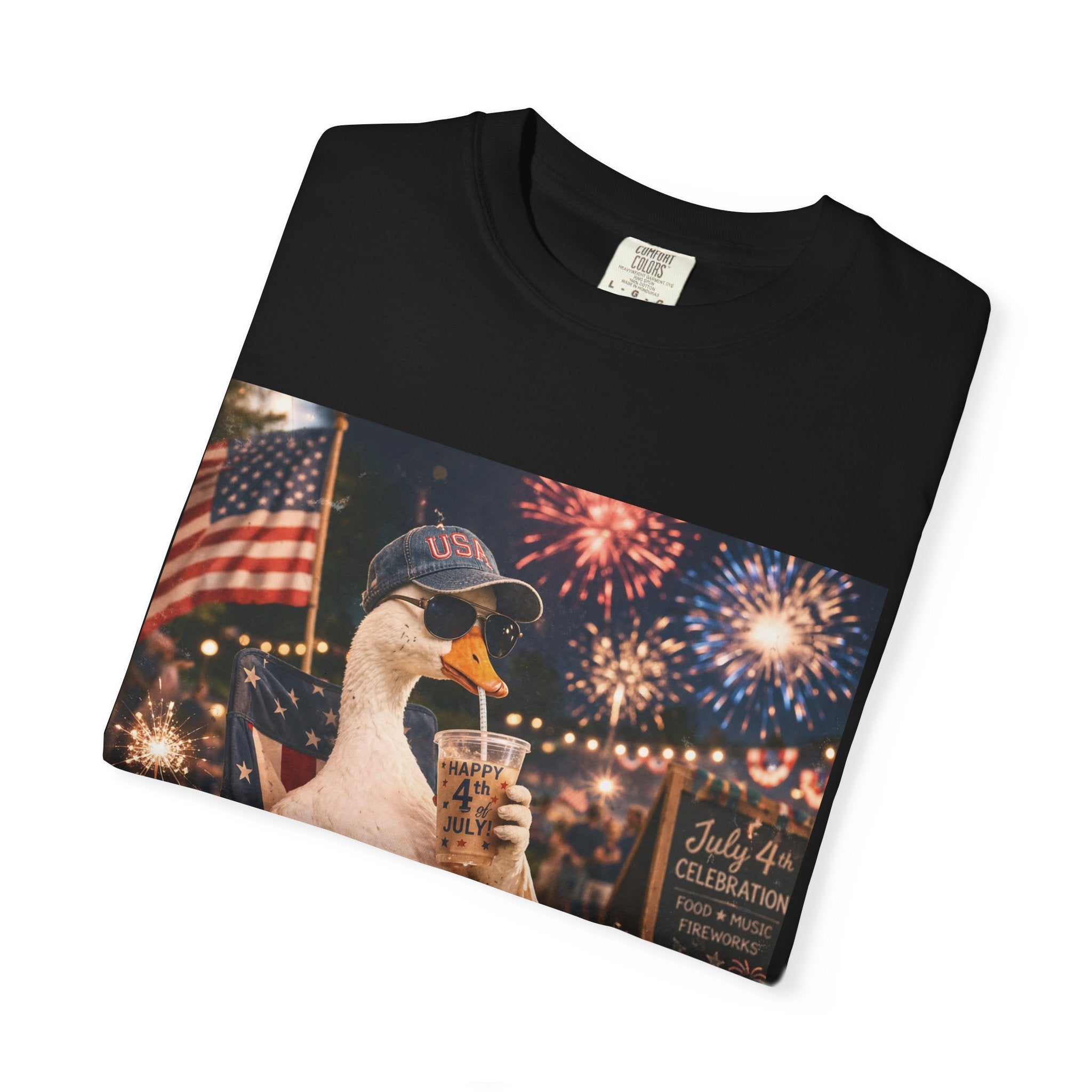 Patriotic Seagull Tshirt