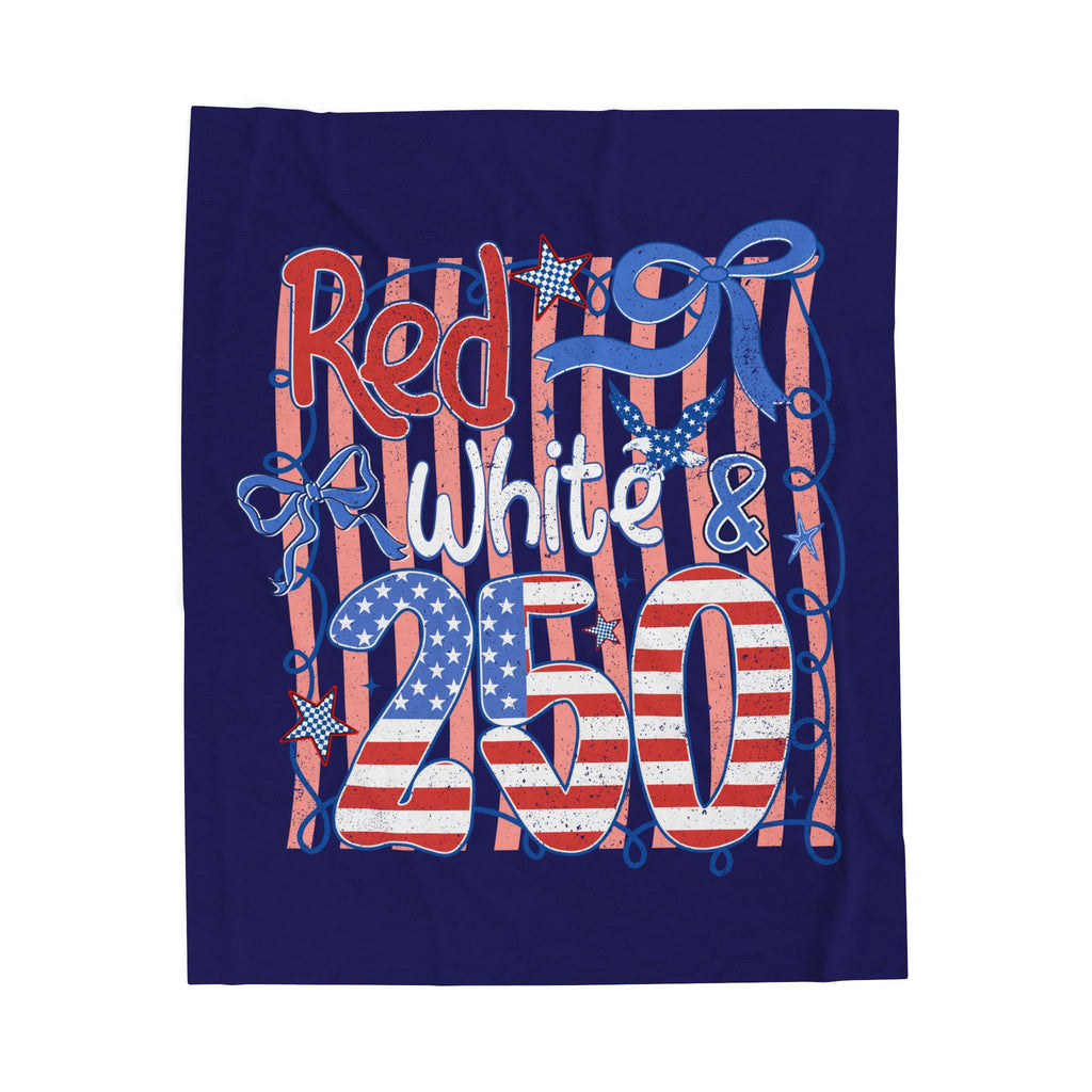 Red, White & 250 Year Blanket